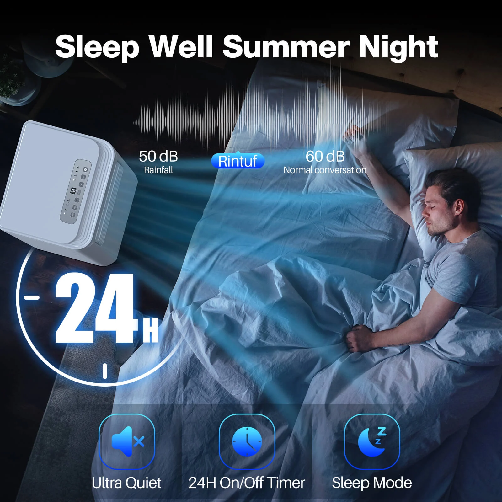 Portable Air Conditioner with Dehumidifier & Fan Modes A5407 - Image 11