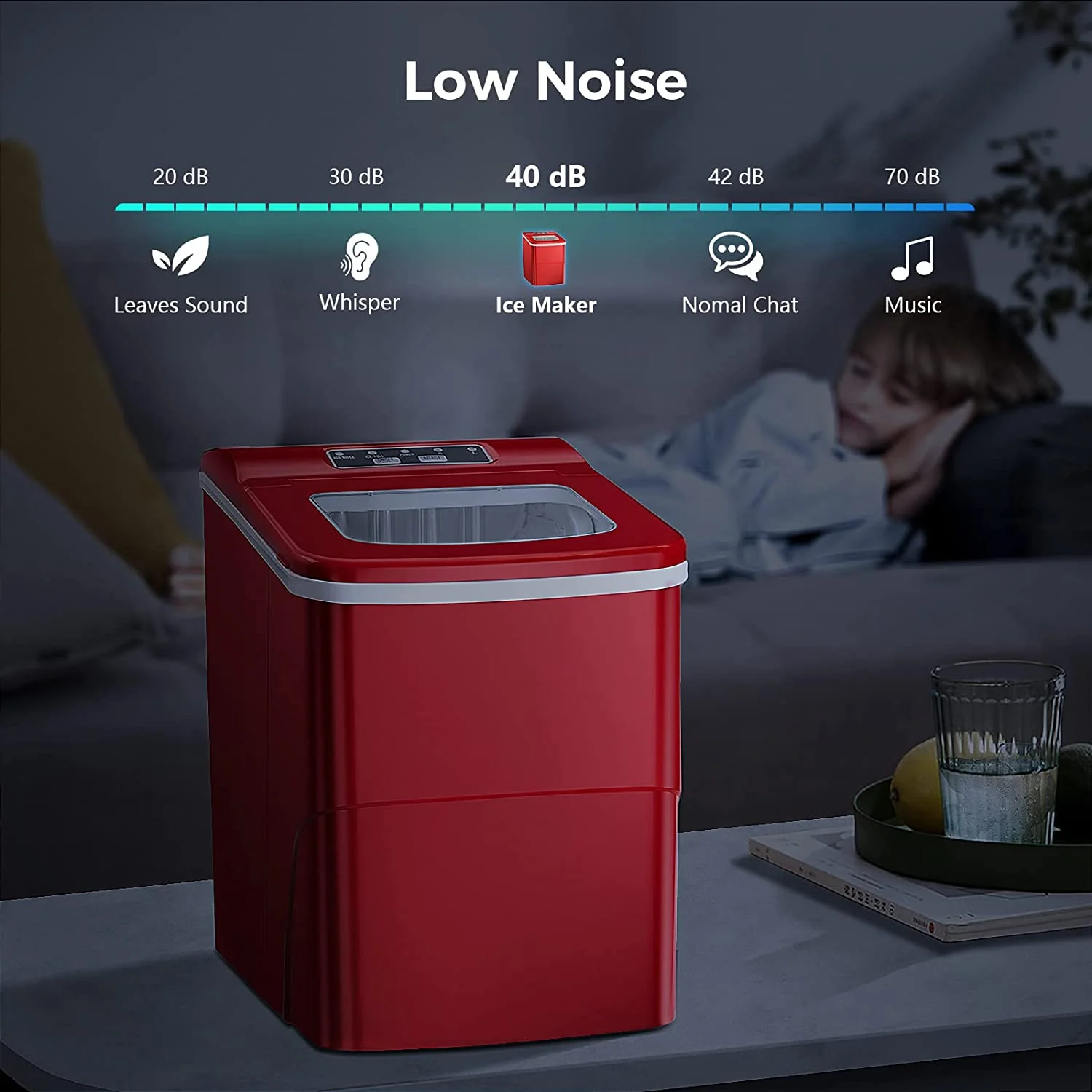 Portable Countertop Ice Maker Machine Z5876 - Image 13