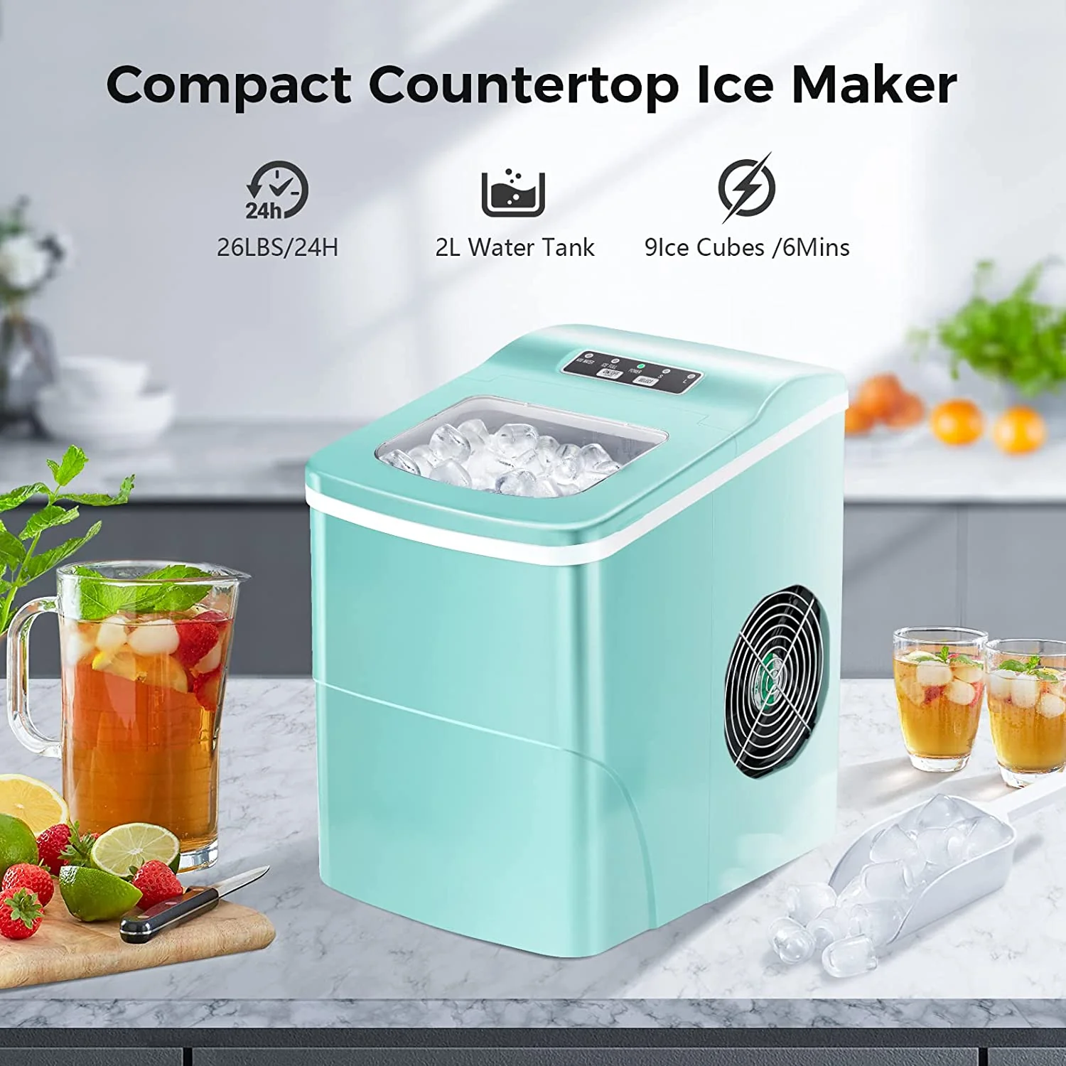 Portable Countertop Ice Maker Machine Z5876 - Image 18