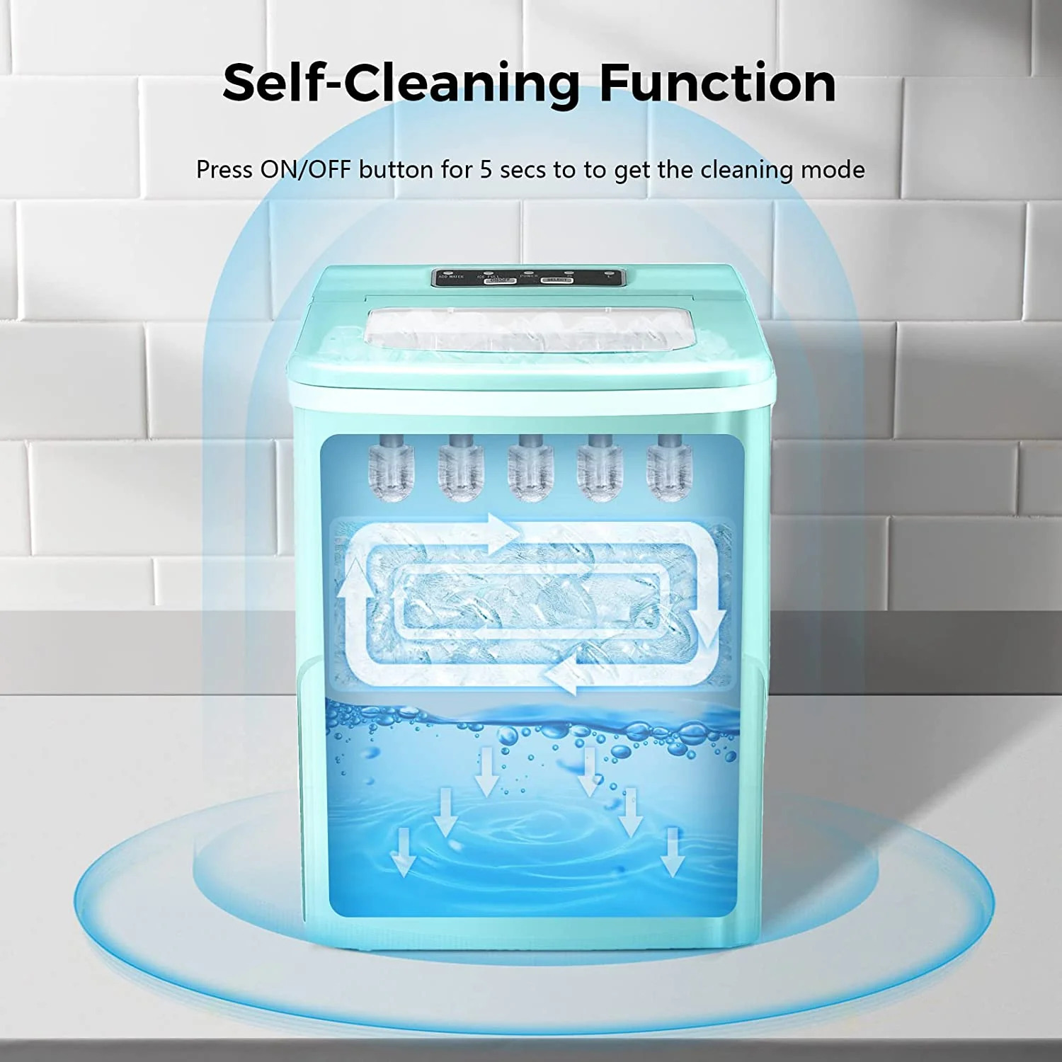 Portable Countertop Ice Maker Machine Z5876 - Image 22
