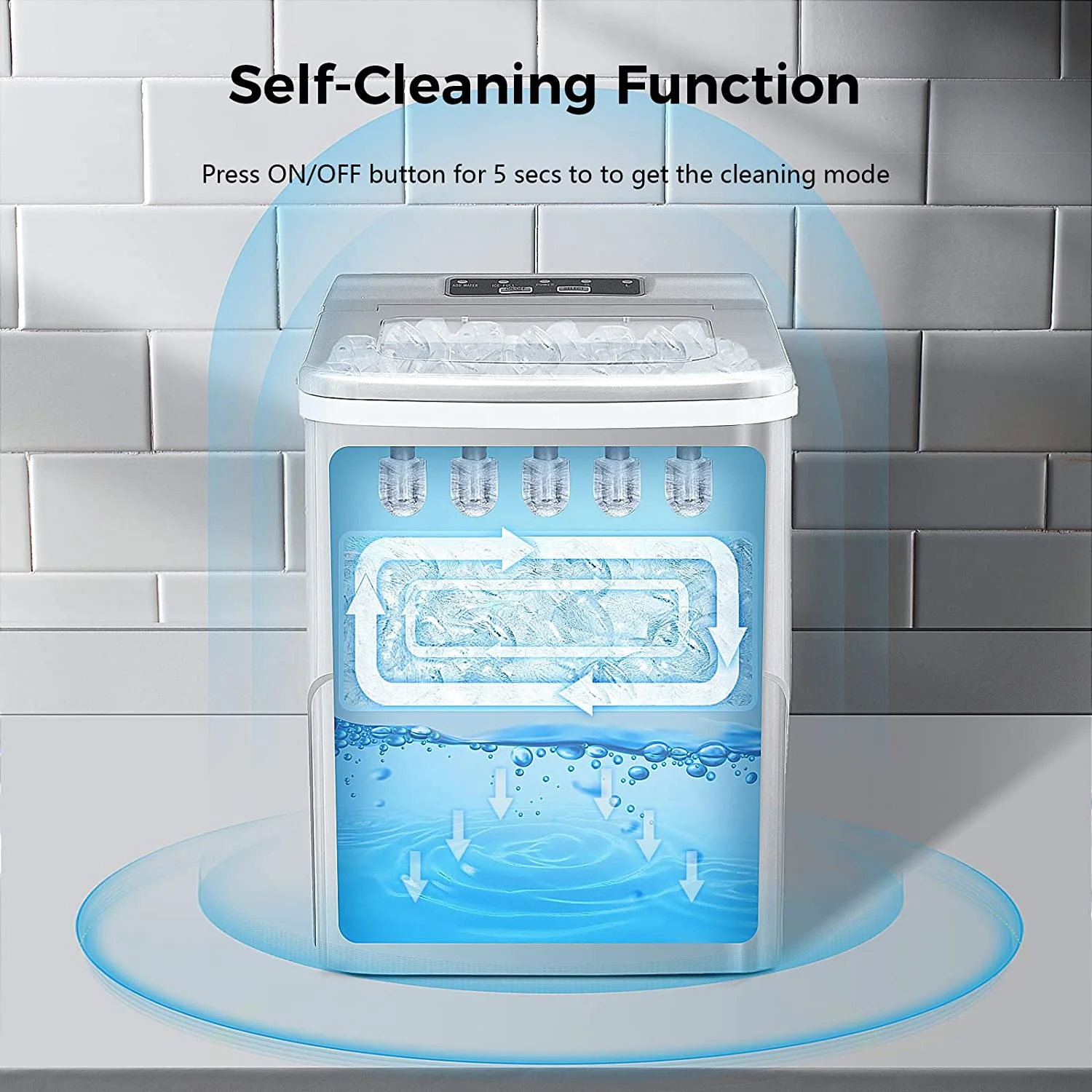 Portable Countertop Ice Maker Machine Z5876 - Image 30