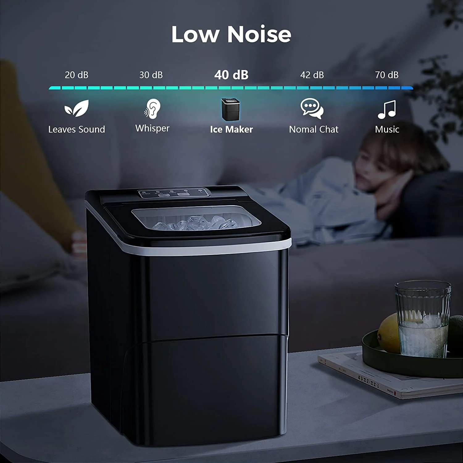 Portable Countertop Ice Maker Machine Z5876 - Image 4