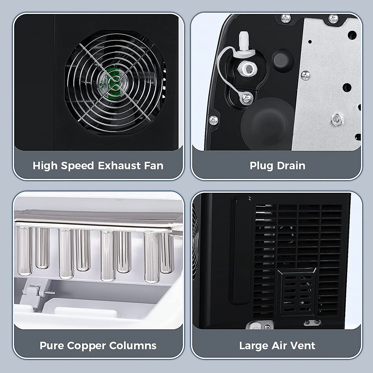 Portable Countertop Ice Maker Machine Z5876 - Image 8