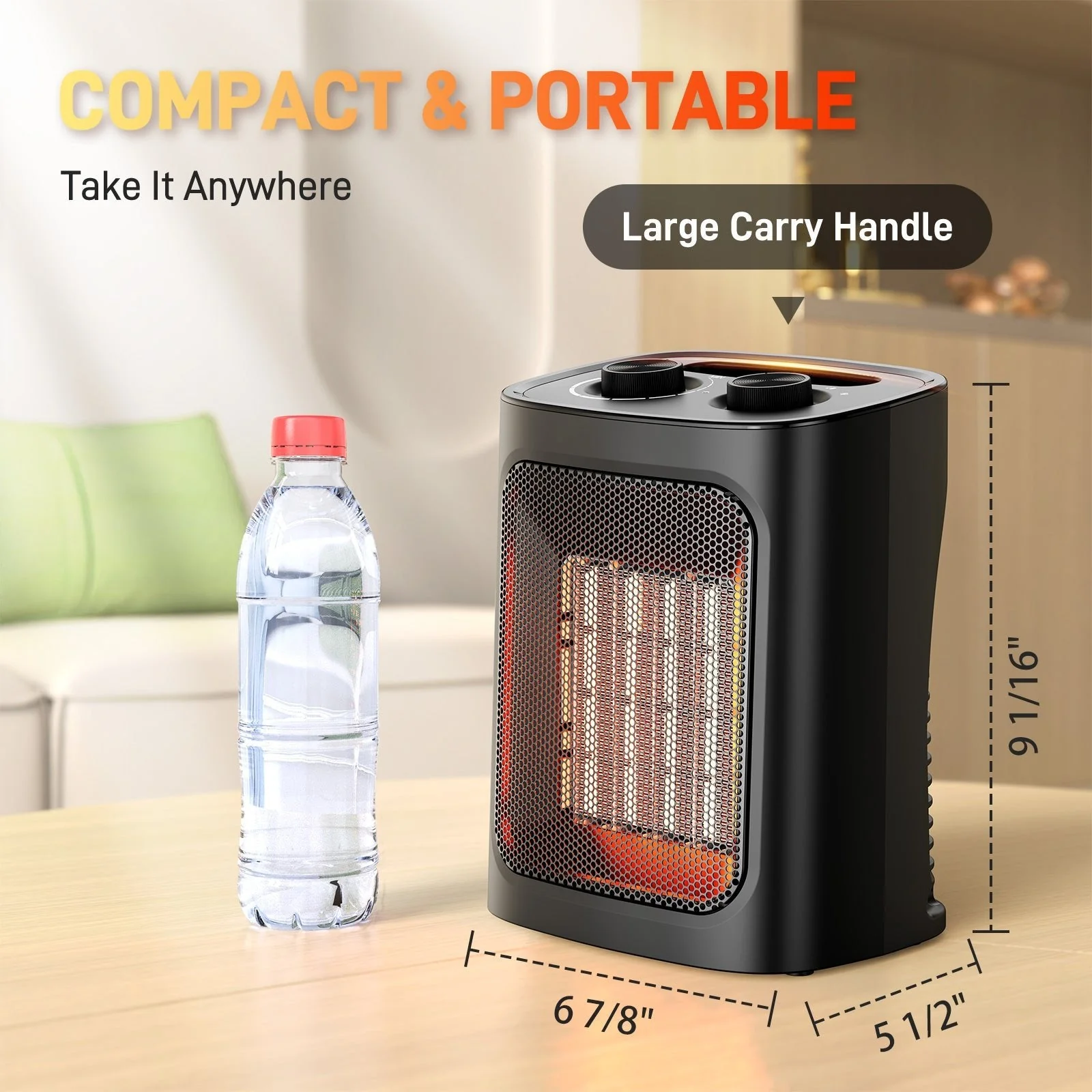 Portable Electric Space Heater 3618 - Image 7