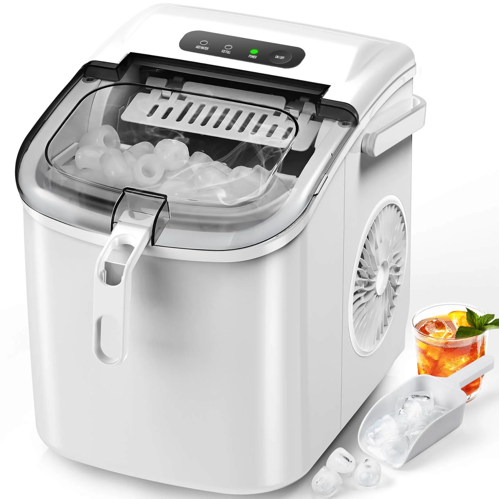 Portable Ice Maker with Handle Z5822H - Image 29