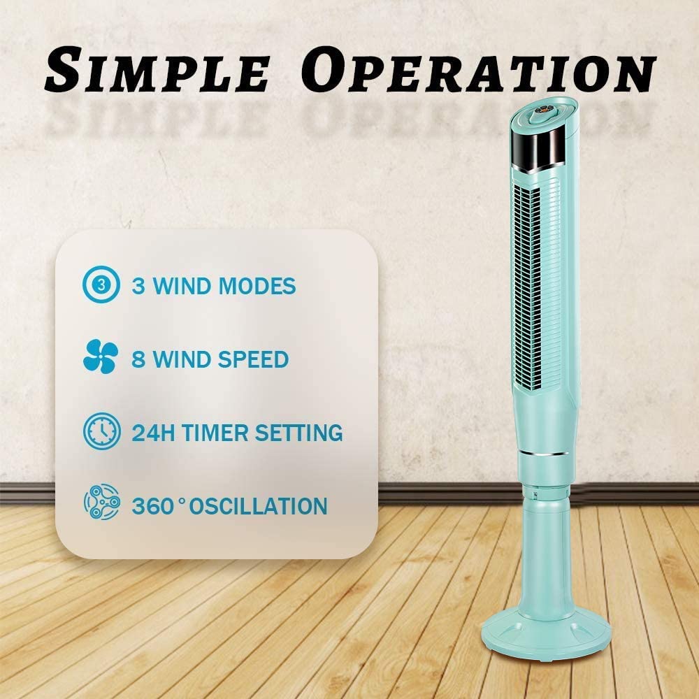 Portable Oscillating Tower Fan - Image 24