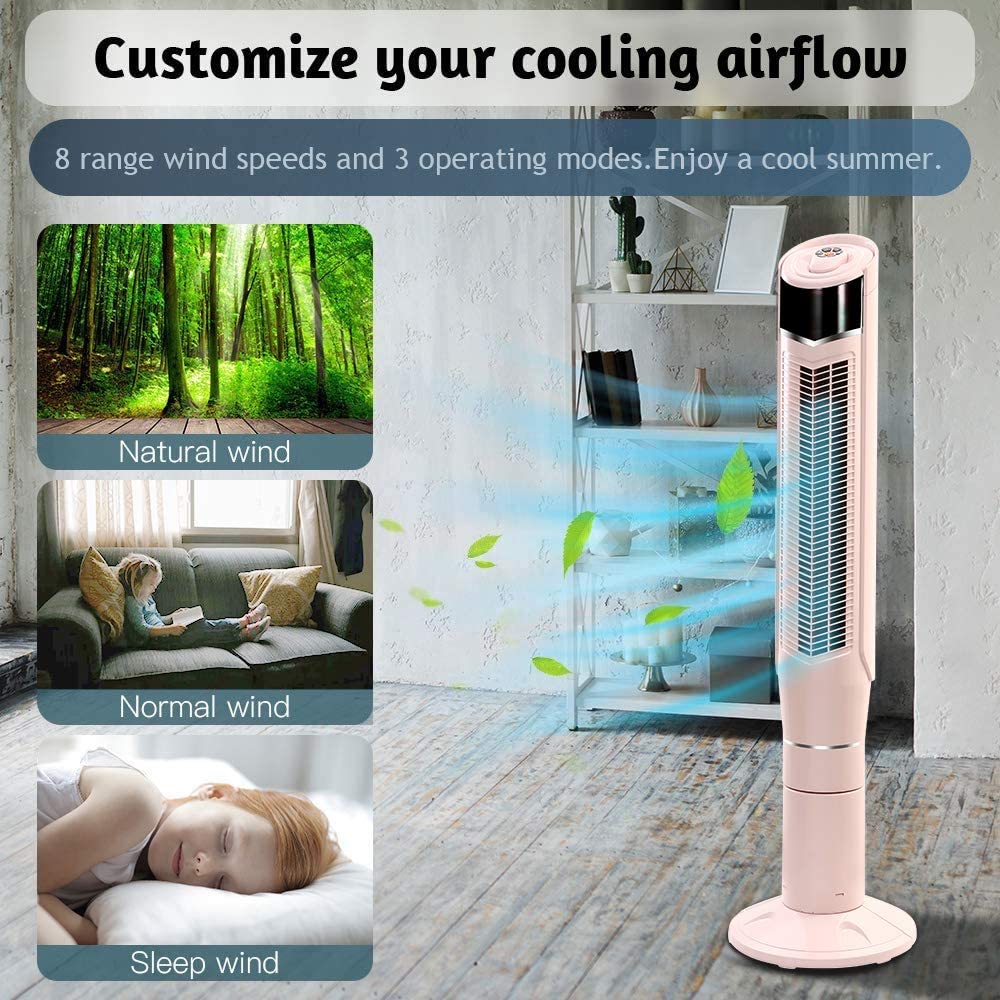 Portable Oscillating Tower Fan - Image 39