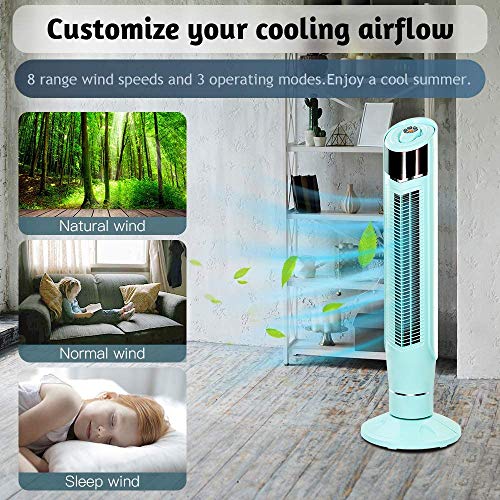 Portable Oscillating Tower Fan - Image 5