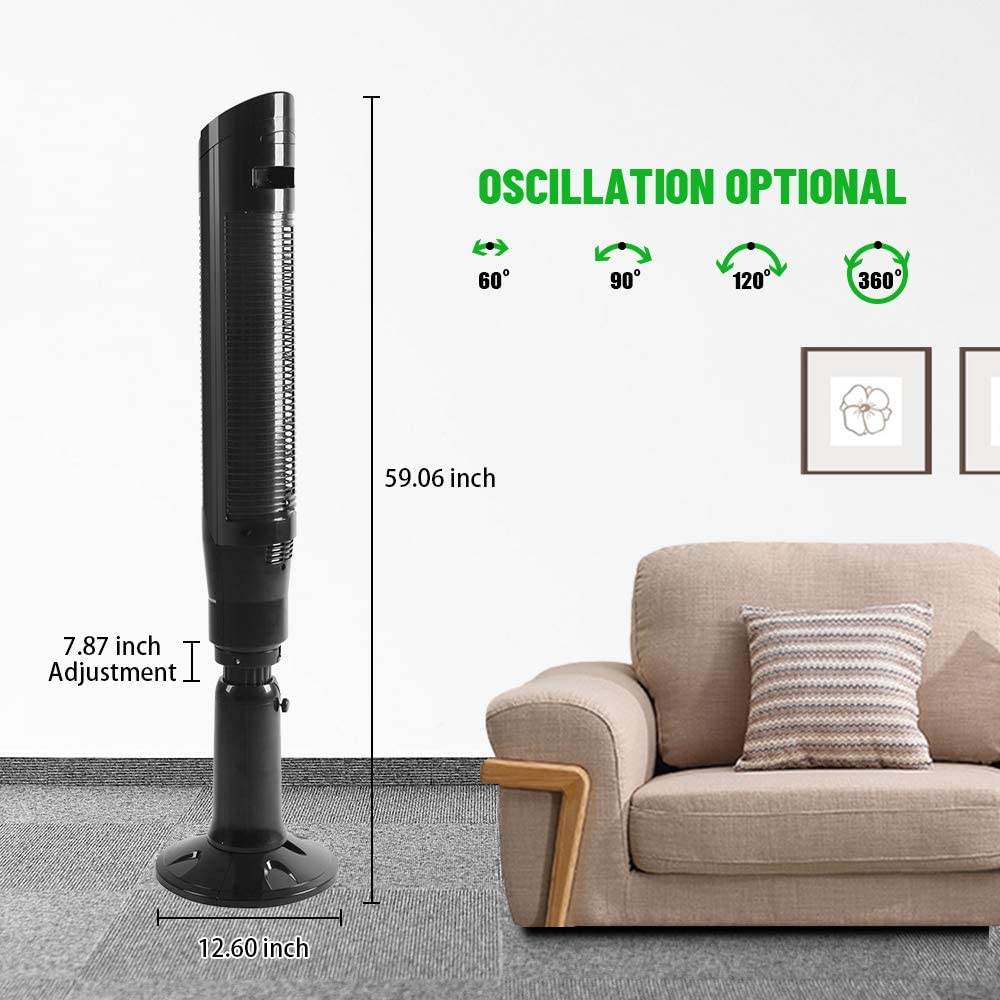 Portable Oscillating Tower Fan - Image 51