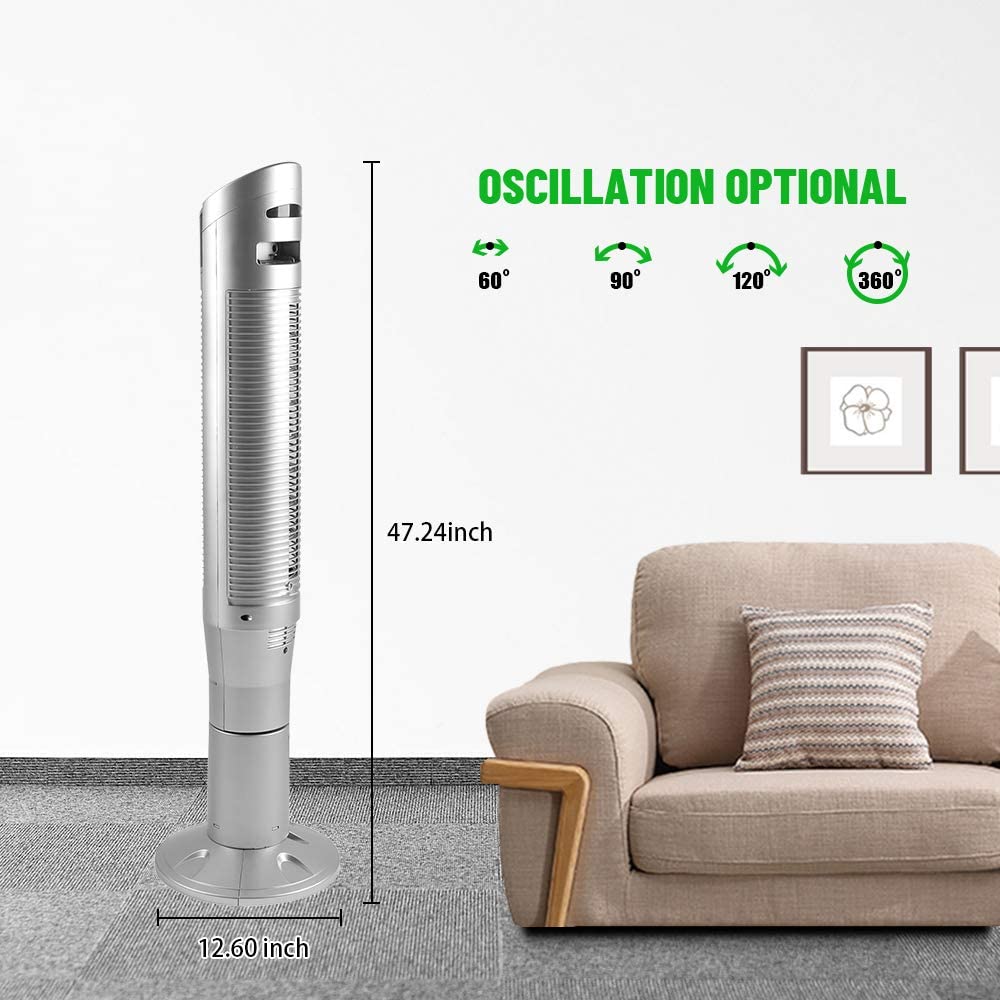 Portable Oscillating Tower Fan - Image 59