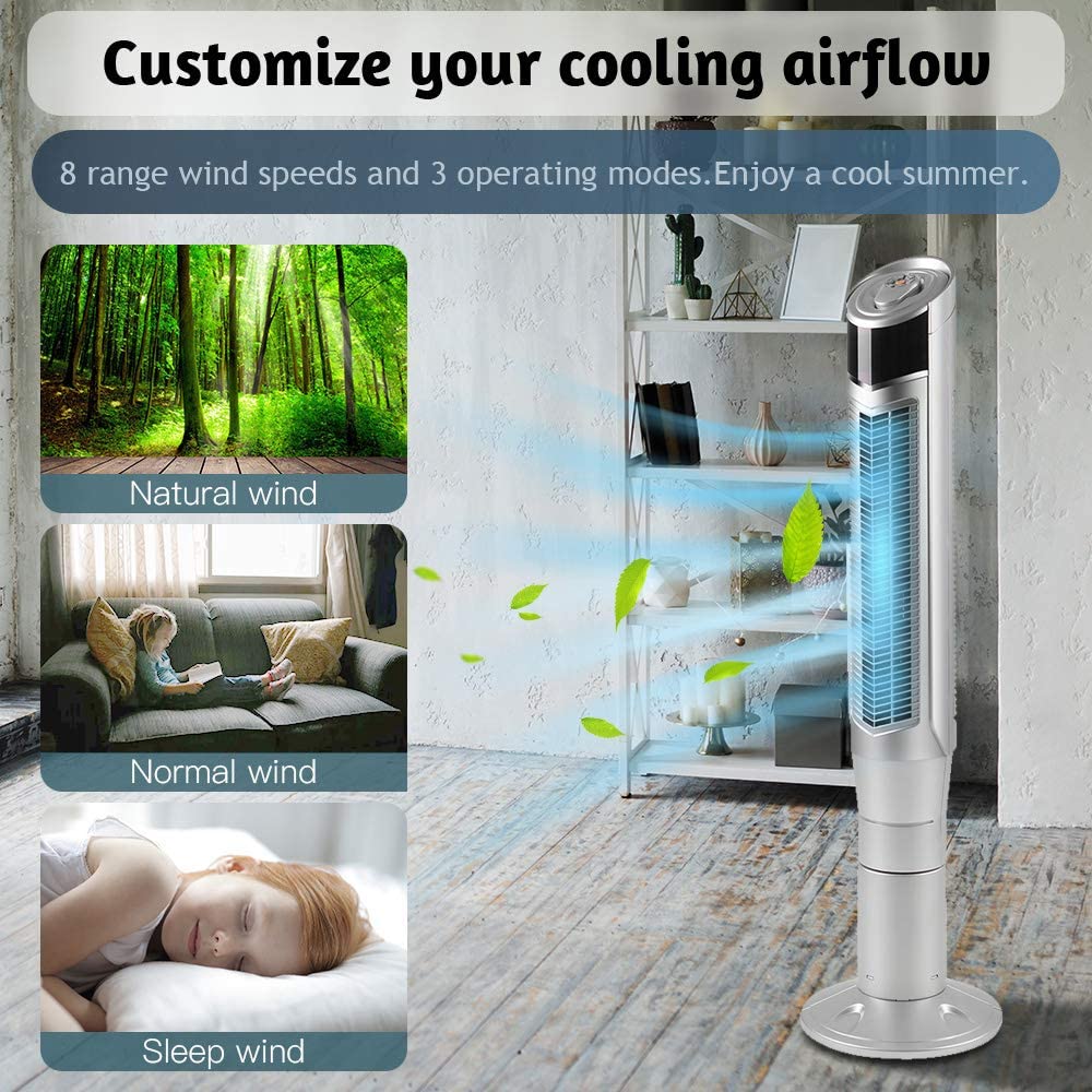 Portable Oscillating Tower Fan - Image 67