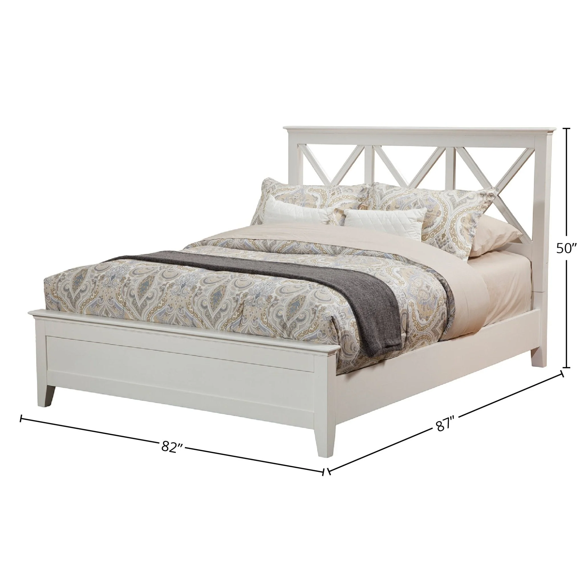 Potter Bed, White - Image 5