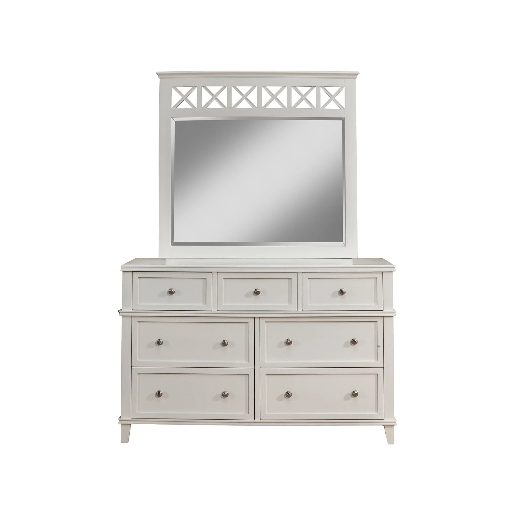 Potter Mirror, White - Image 3