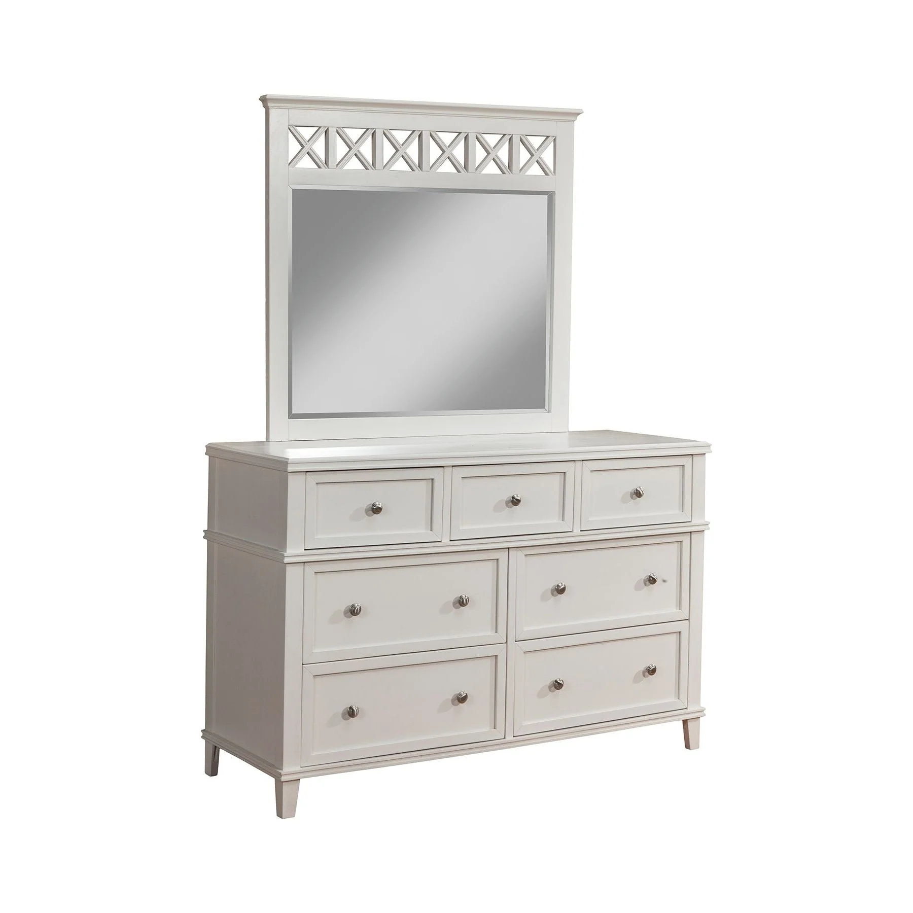 Potter Mirror, White - Image 4