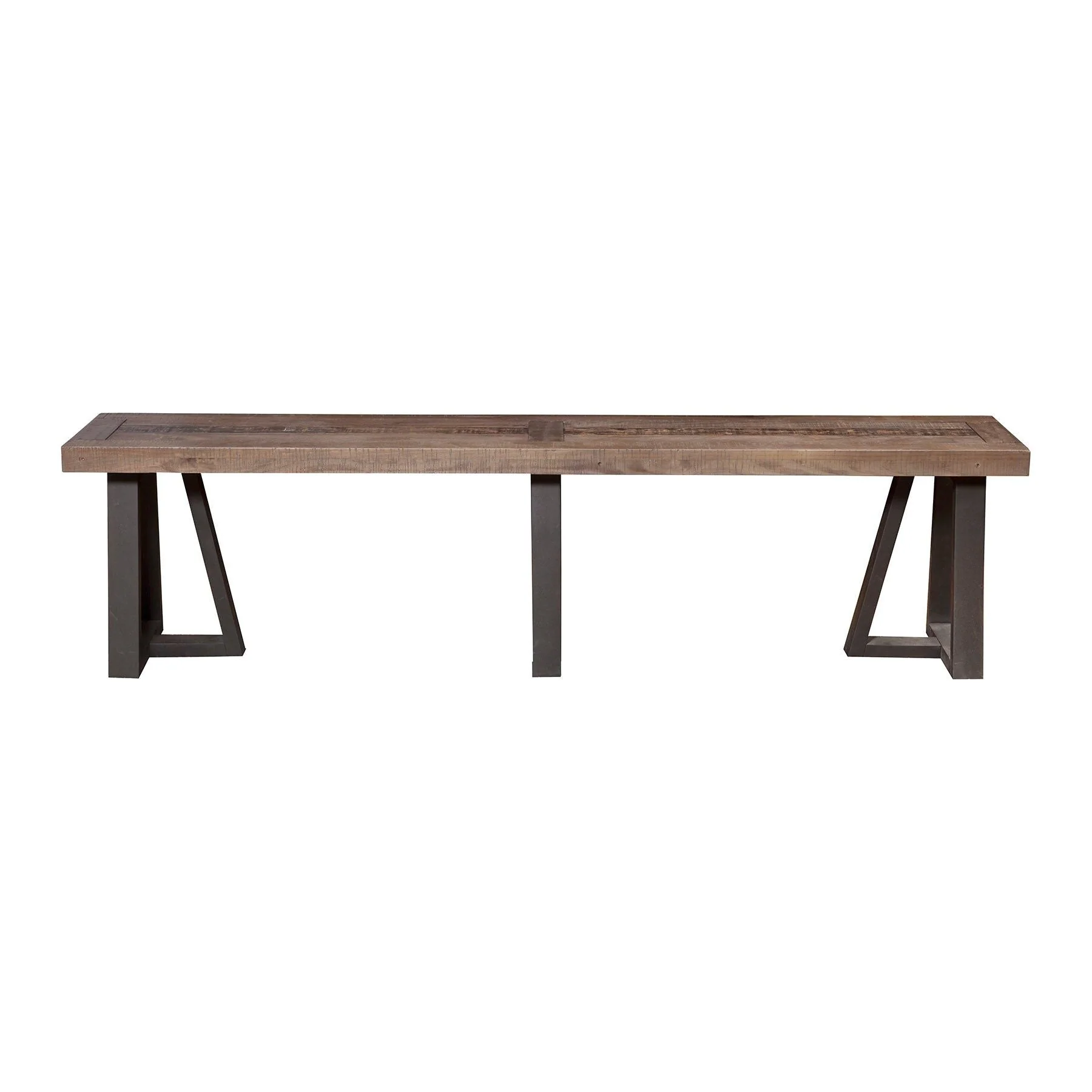 Prairie Dining Bench, Natural/Black - Image 3
