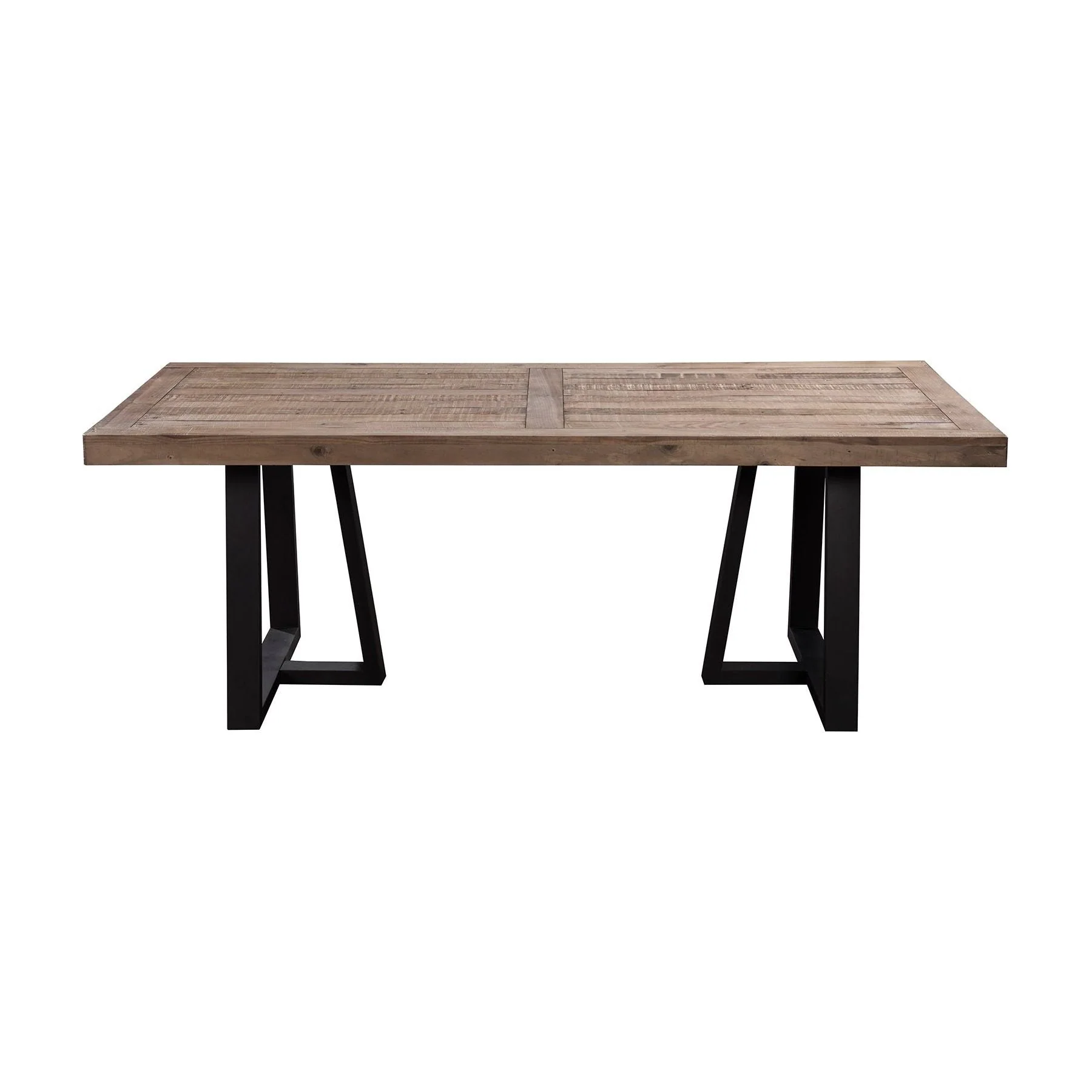 Prairie Rectangular Dining Table, Natural/Black - Image 2