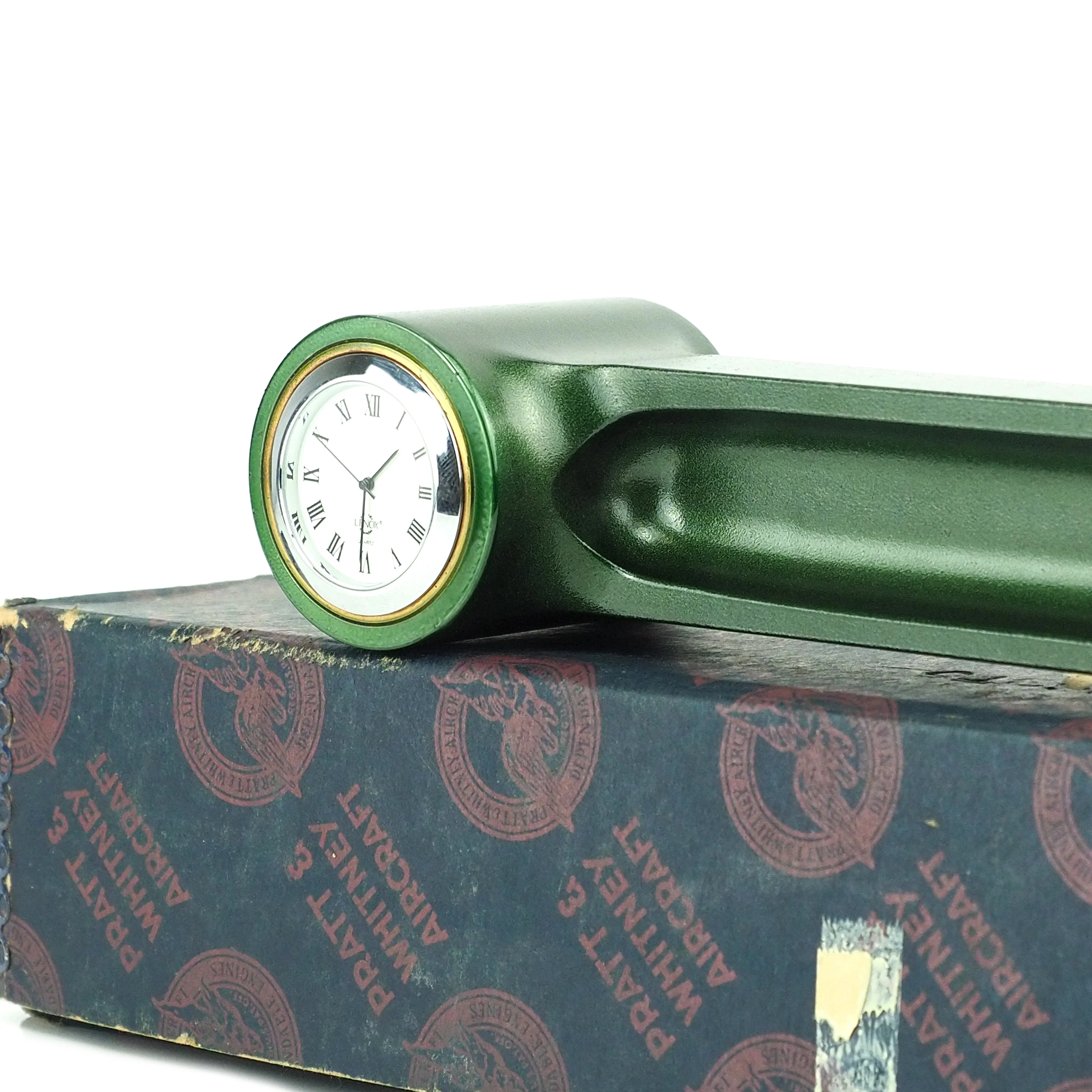 Pratt & Whitney 1950's R-1830 Twin Wasp DC-3 Wildcat B-24 Airplane Engine Link Arm Desk Clock - Image 14