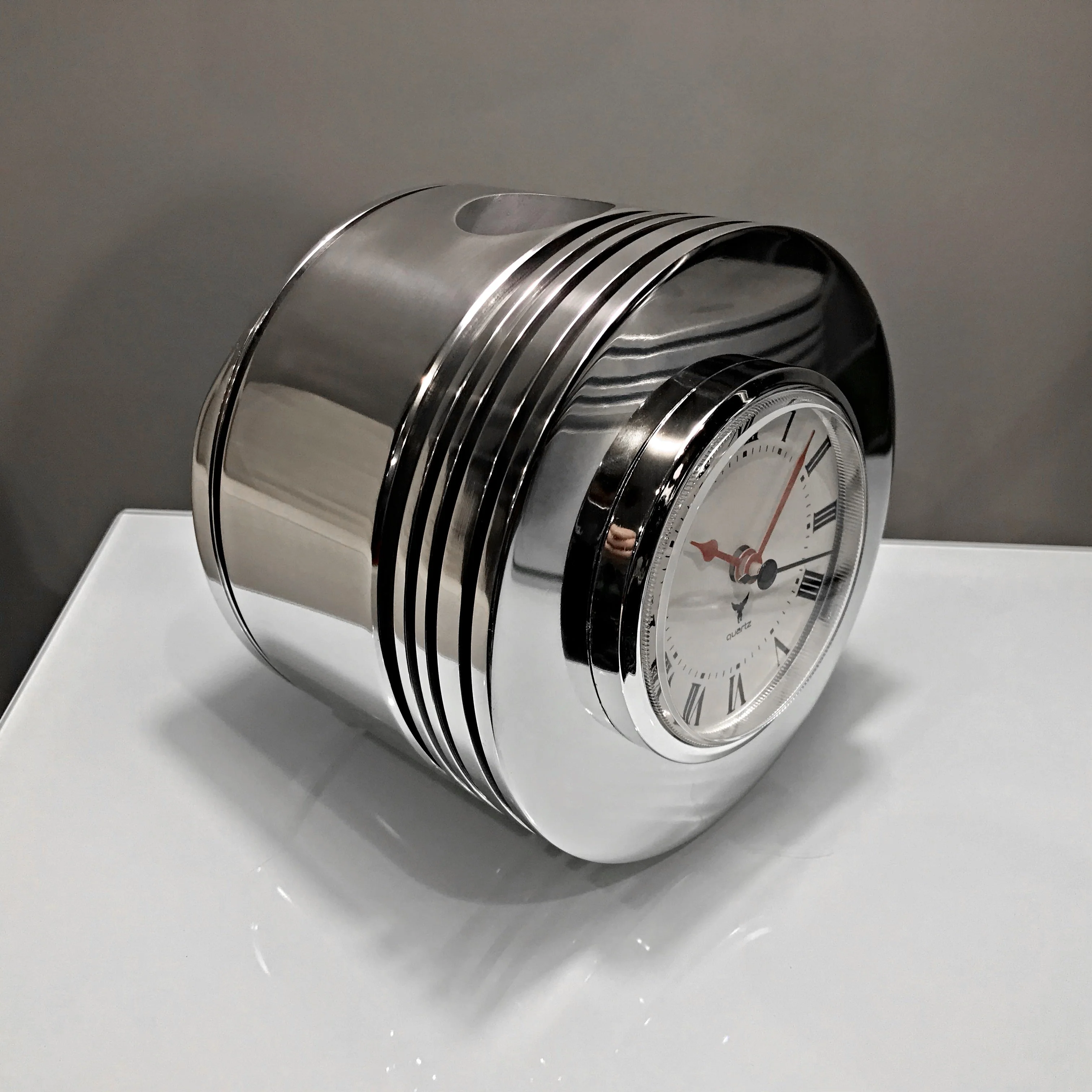 Pratt & Whitney R-2800 F4U Corsair Fighter Airplane Radial Engine Chrome Piston Clock - Image 6