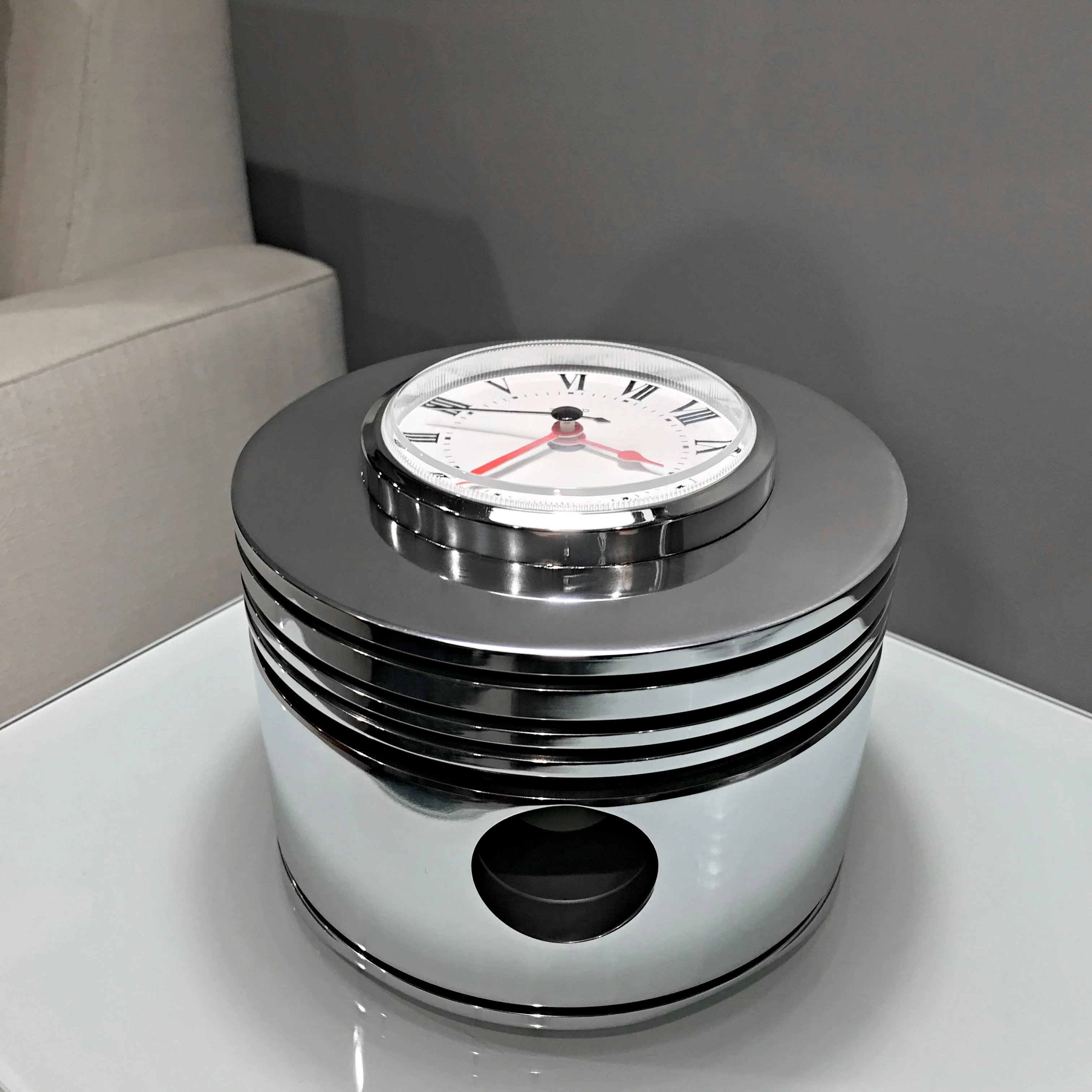 Pratt & Whitney R-2800 F4U Corsair Fighter Airplane Radial Engine Chrome Piston Clock - Image 9