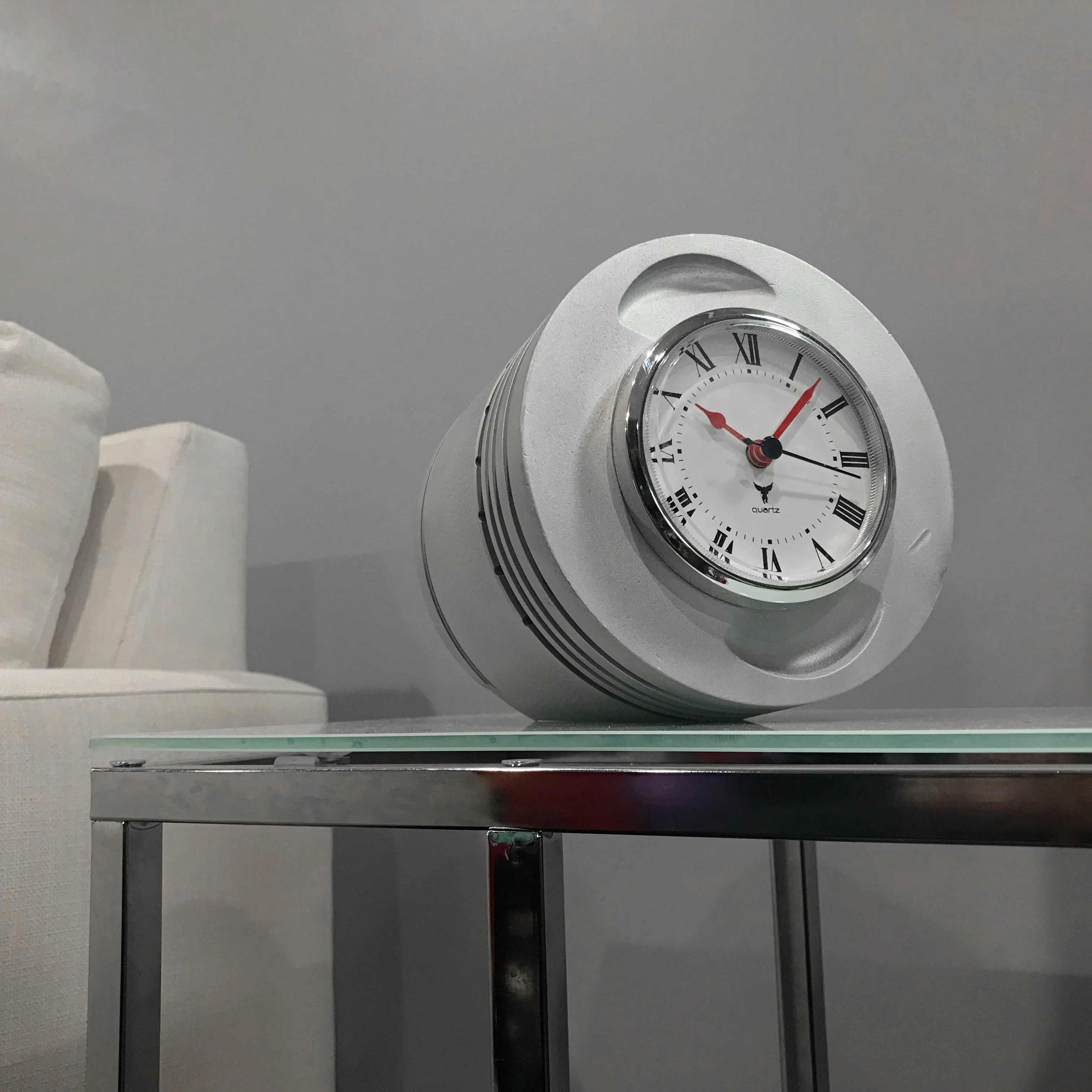 Pratt & Whitney R-2800 WWII Double Wasp Raw Radial Engine Piston Desk Clock - Image 10