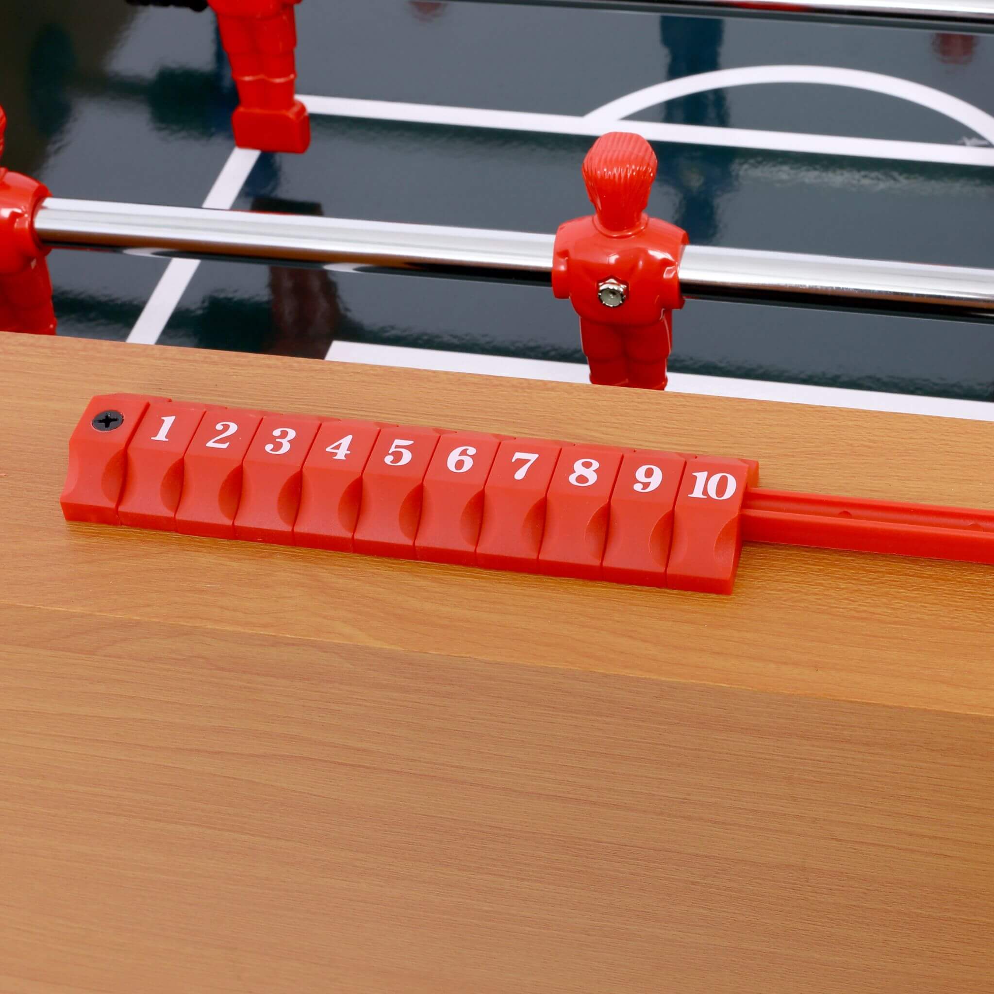 Premium 54-Inch Professional Wooden Foosball Table With Adjustable Leg Levelers (SAK95481) - Image 15
