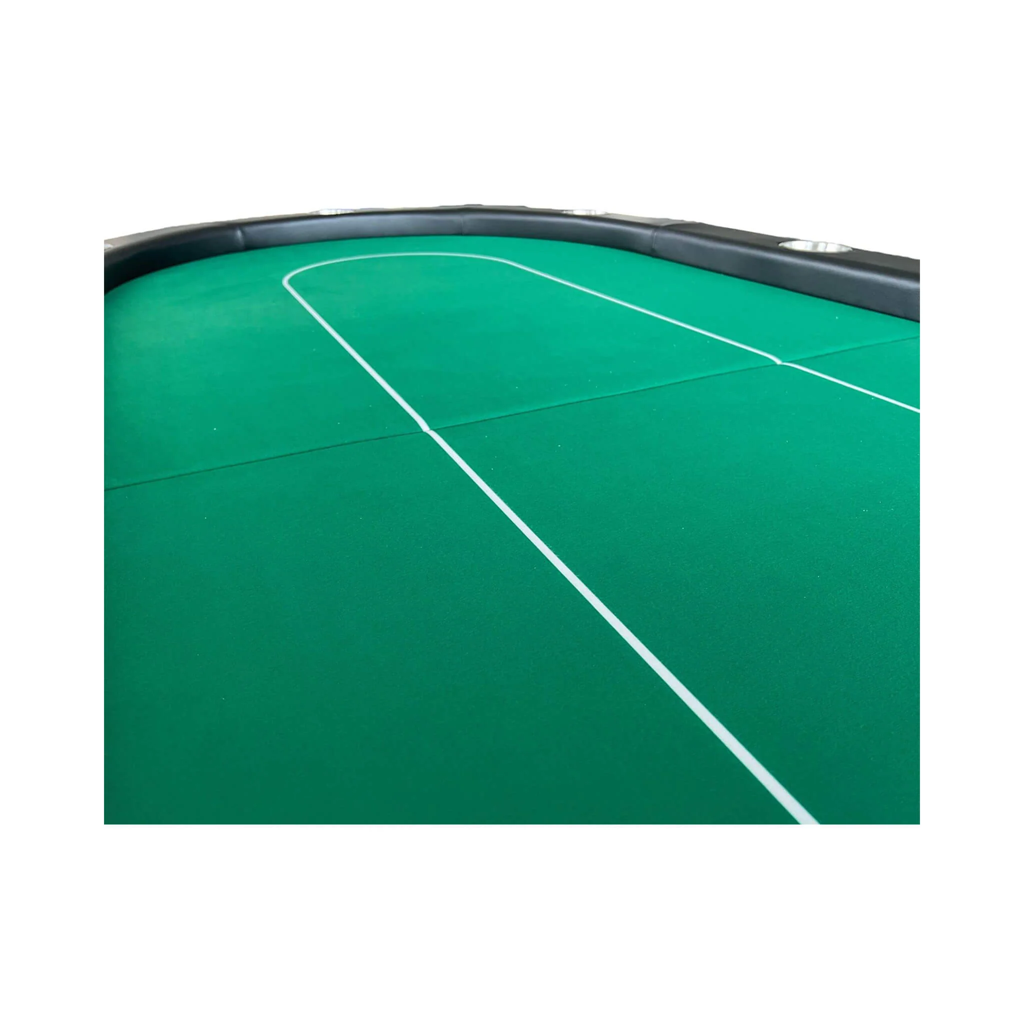 Premium 94-Inch Foldable 10-Player Poker Table With Wheels (SAK43087) - Image 7