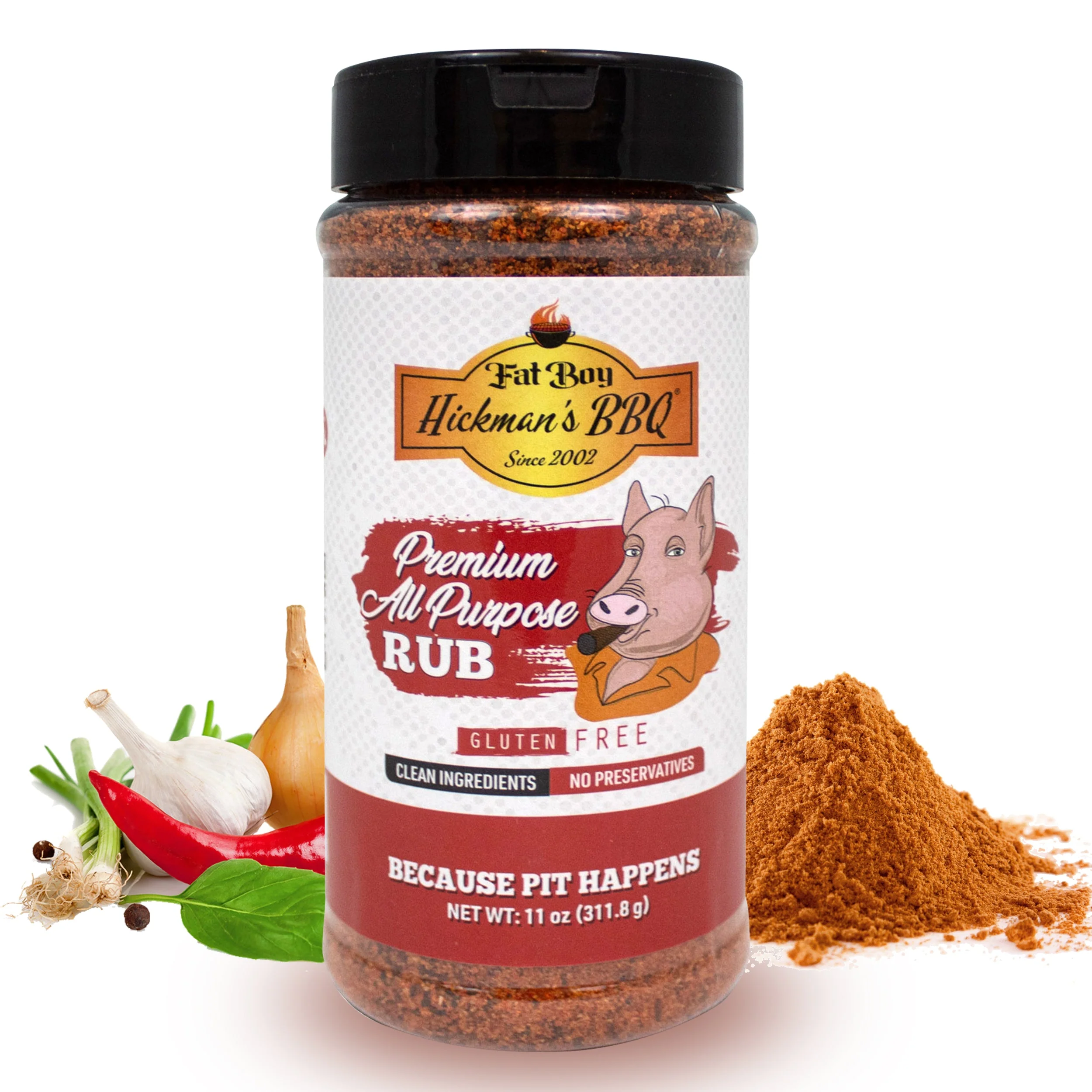 Premium All Purpose Gluten Free Keto Friendly BBQ Rub 11 oz - Image 4