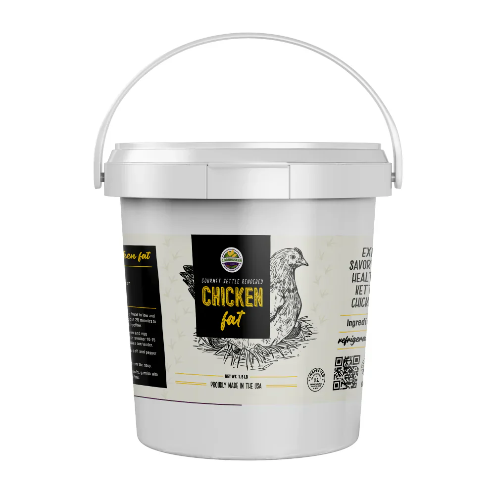 Premium Animal Fats 5-Pack | 1.5 lb each | Duck, Wagyu Beef, Rendered Beef, Chicken & Berkshire Pork | Cornhusker Kitchen - Image 6
