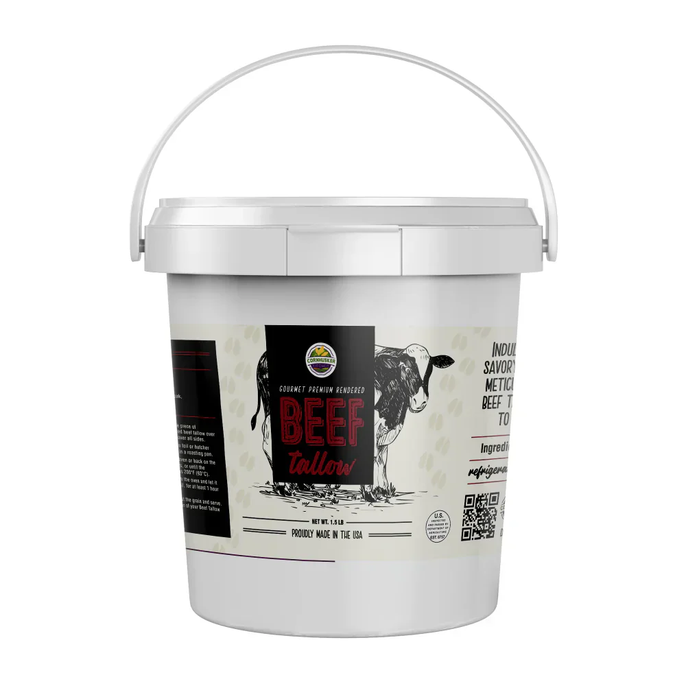 Premium Animal Fats 5-Pack | 1.5 lb each | Duck, Wagyu Beef, Rendered Beef, Chicken & Berkshire Pork | Cornhusker Kitchen - Image 7