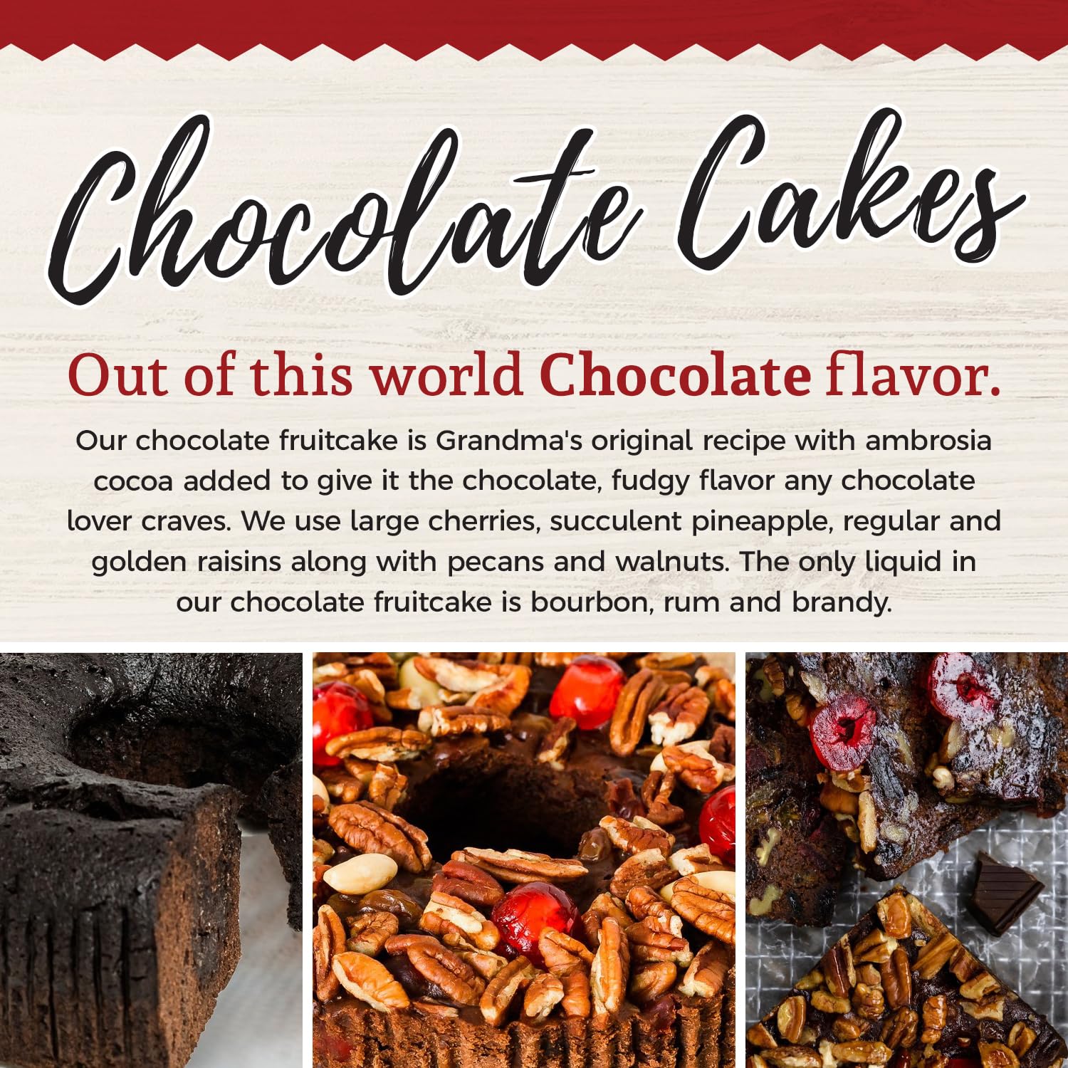 Premium Chocolate Rum Cake Ring | Pack of 2 | 1 lb | Beatrice Bakery - Image 10