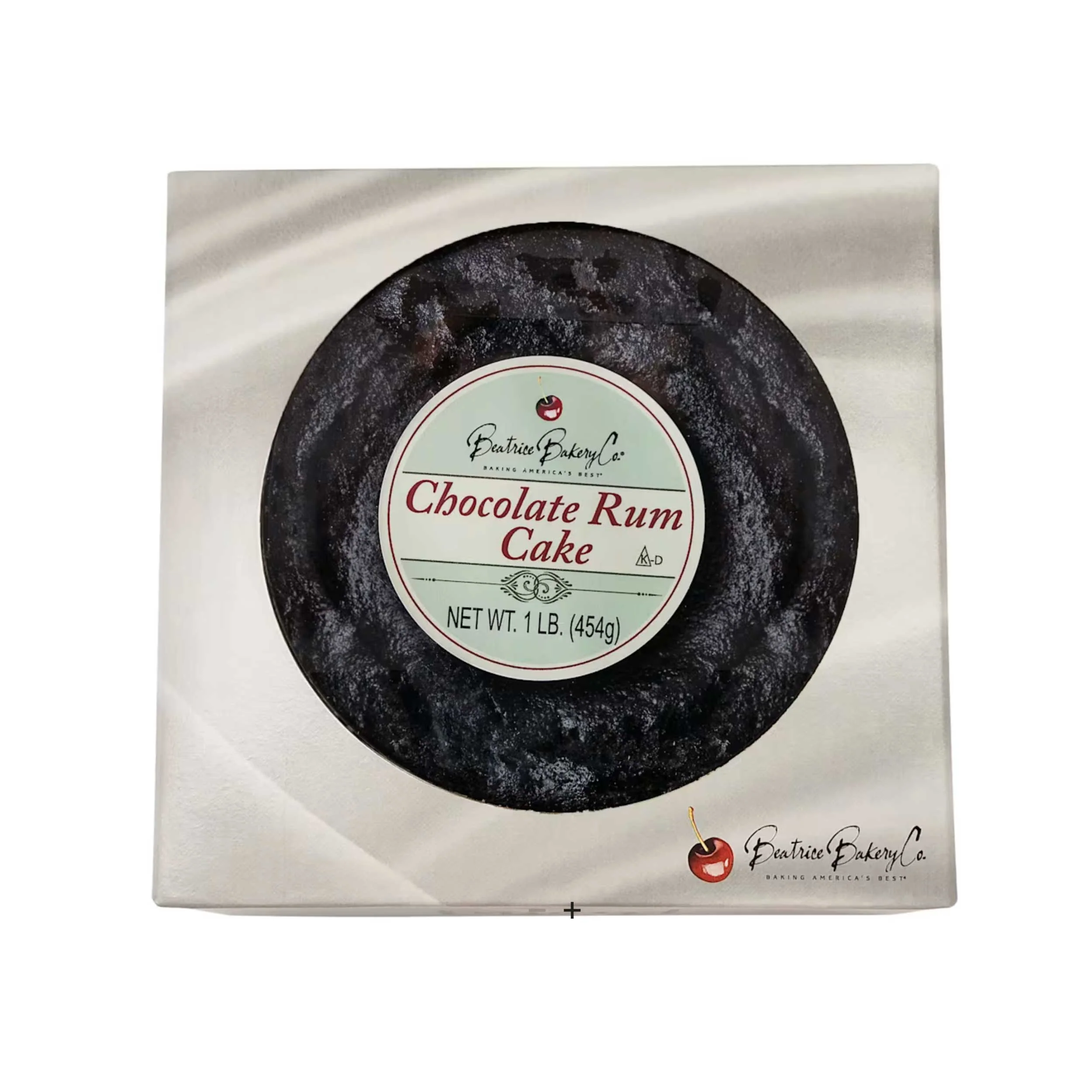Premium Chocolate Rum Cake Ring | Pack of 2 | 1 lb | Beatrice Bakery - Image 2