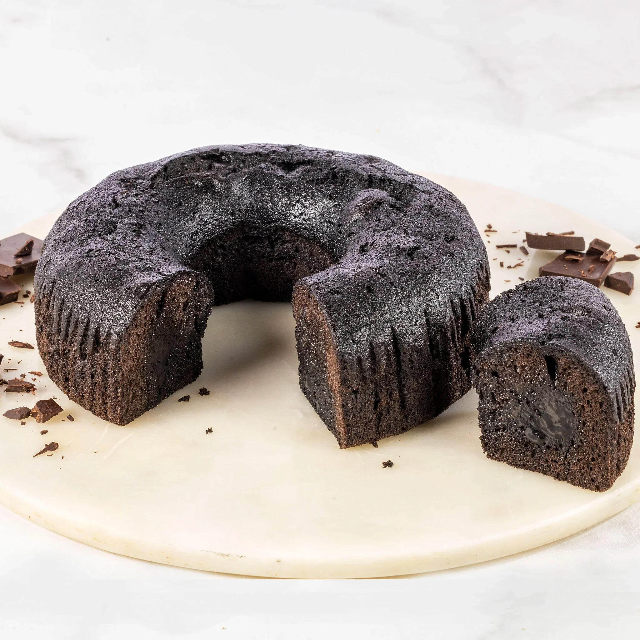 Premium Chocolate Rum Cake Ring | Pack of 2 | 1 lb | Beatrice Bakery - Image 5