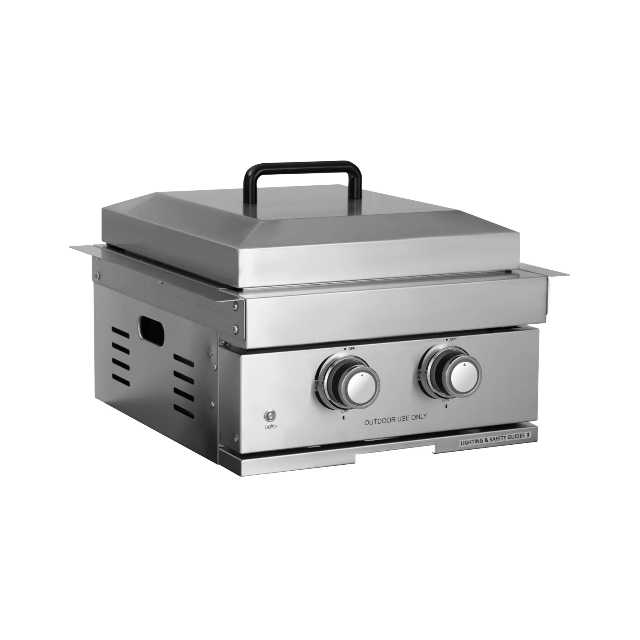 Premium Outdoor Kitchen With 32-Inch 60K BTU Built-In Stainless Steel LPG Gas Grill, Door And Drawer Combo And Stainless Steel Ice Box (SAK98661) - Image 13
