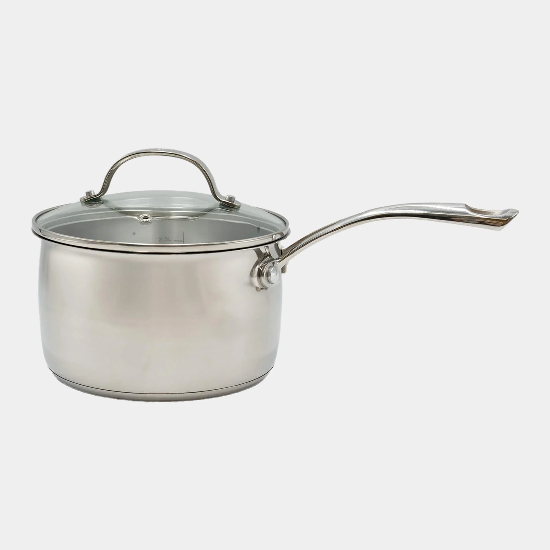 Premium Steel DLX 3.6 qt Saucepan with Glass Lid - Induction - Image 5