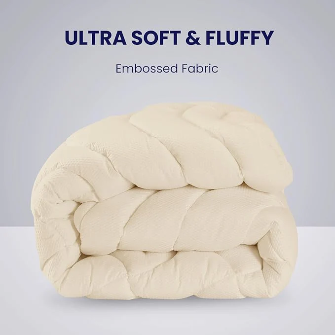 Premium Zoned Cooling Mattress Pad - Beige - Image 7