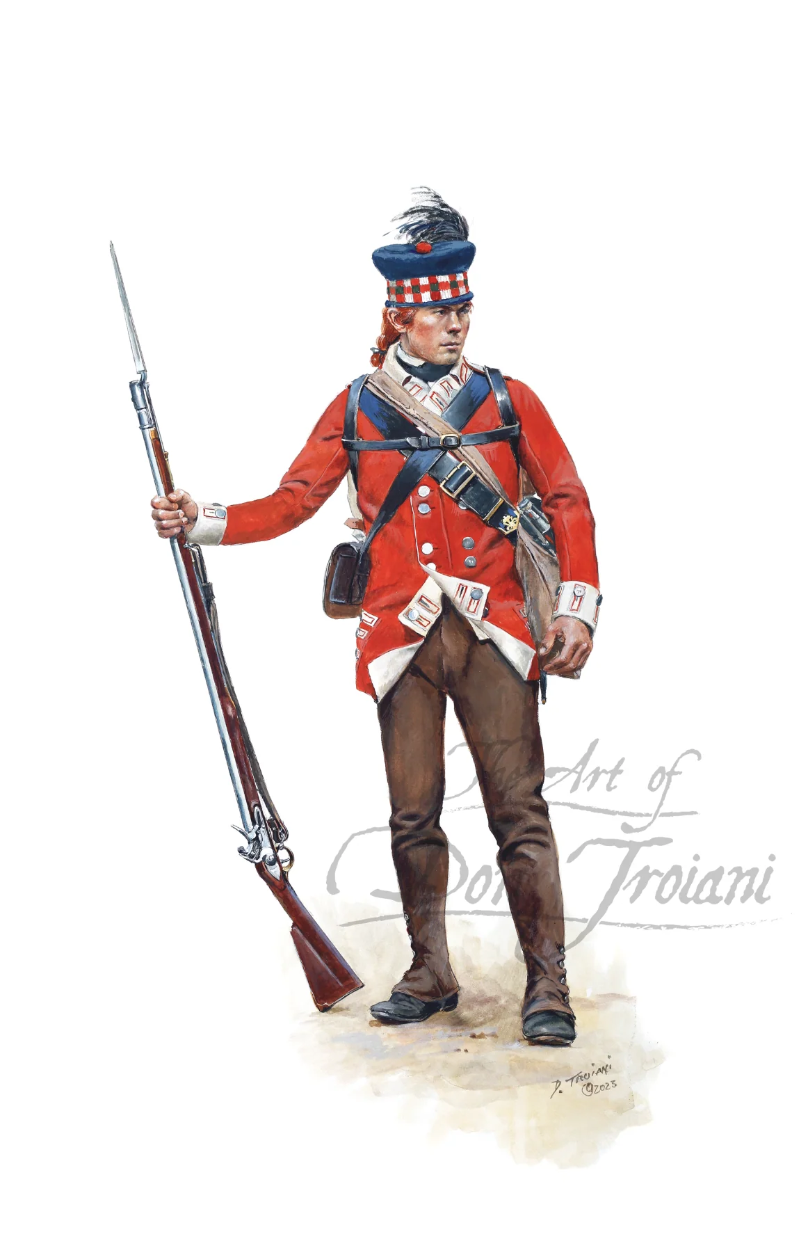 Private, 71st Regiment of Foot (Fraser’s Highlanders), Winter 1780-81