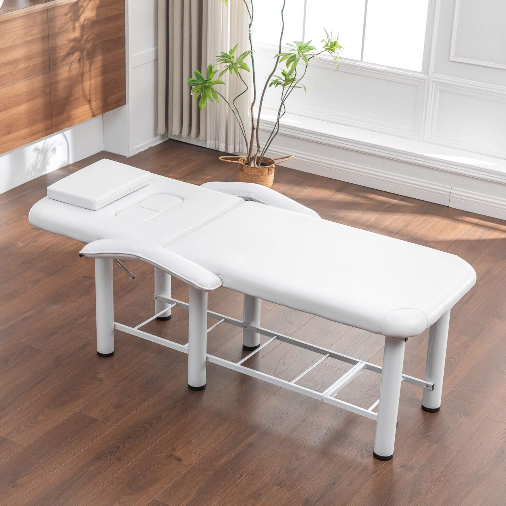 Professional Fully Adjustable Beauty Bed With Underbed Storage And Removable Cushions (SAK46813) - Image 11