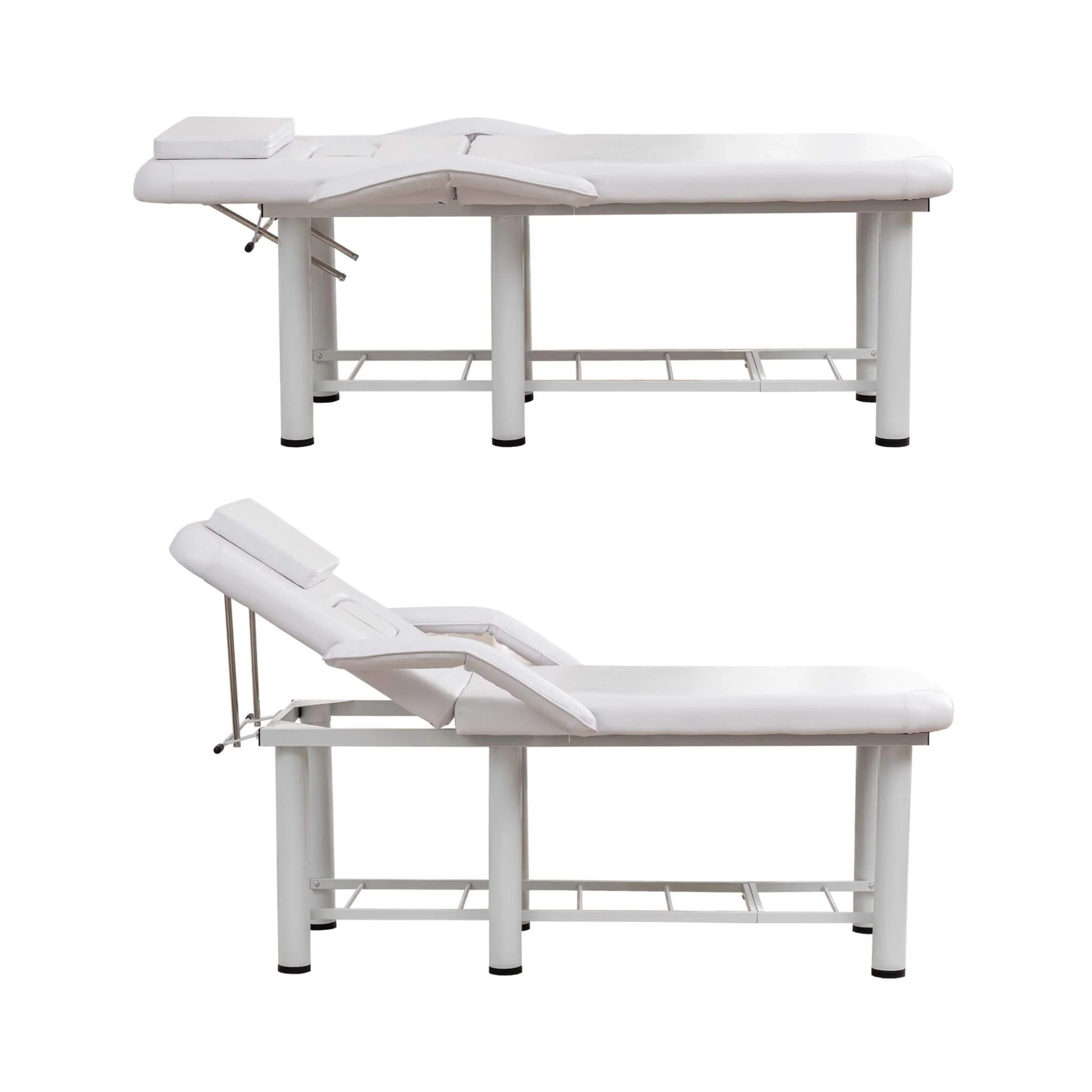 Professional Fully Adjustable Beauty Bed With Underbed Storage And Removable Cushions (SAK46813) - Image 12
