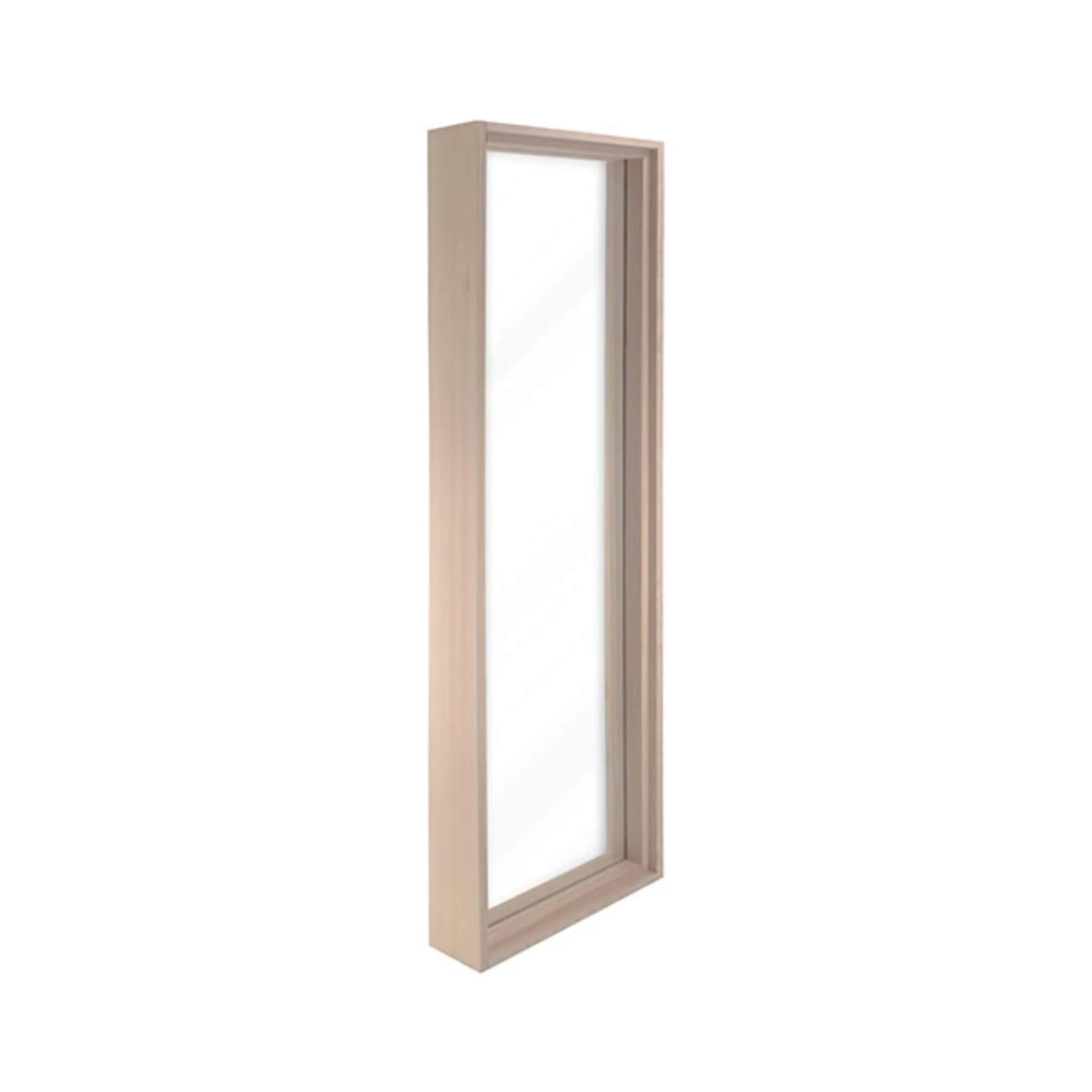 Prosaunas 17-5/8X61-5/8 Framed Hemlock Extra-Large Framed Dual Pane Clear Glass Sauna Window (SAK46398) - Image 3