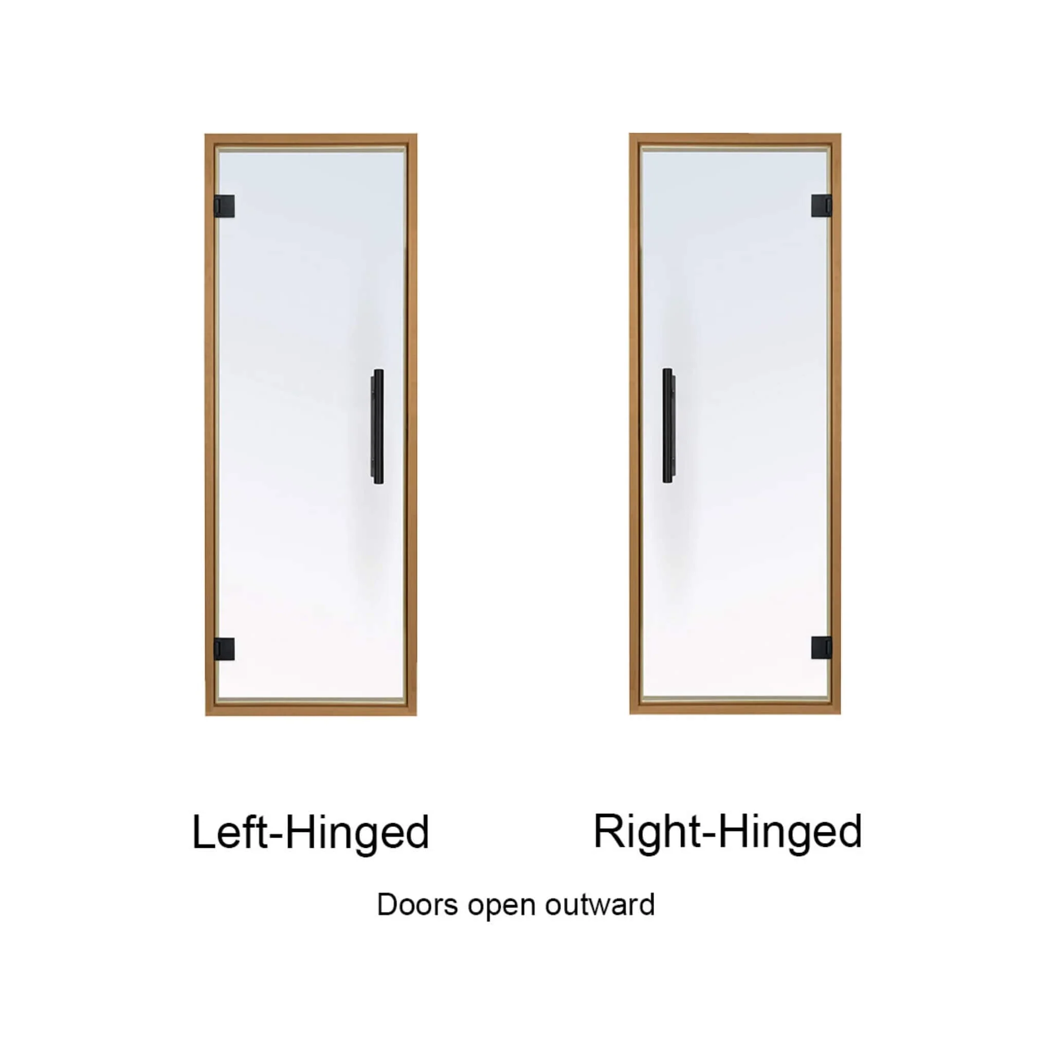 Prosaunas 24X73 Aspen Prehung Clear Glass Sauna Door (SAK68524) - Image 3