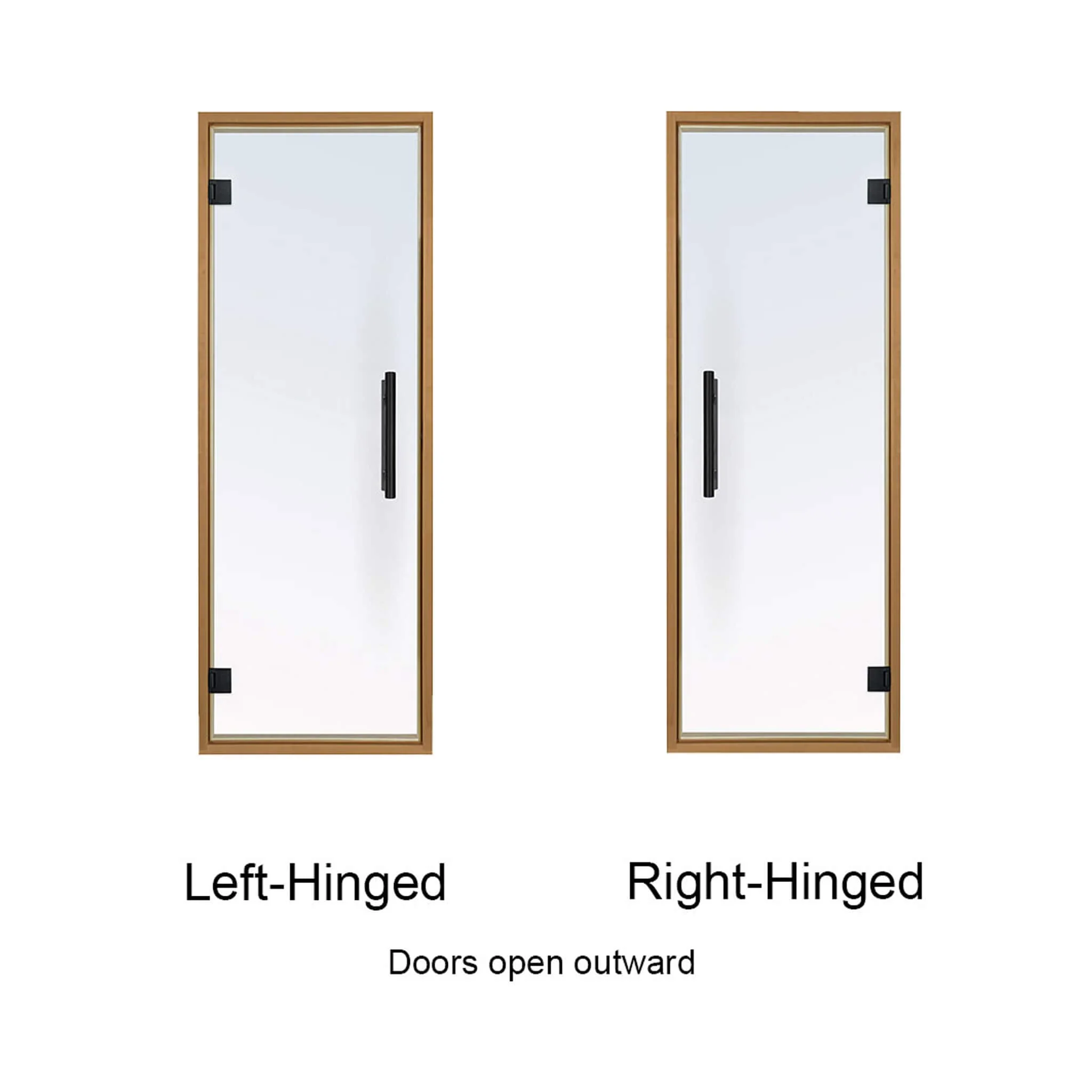 Prosaunas 24X73 Aspen Prehung Tinted Glass Sauna Door (SAK35741) - Image 5