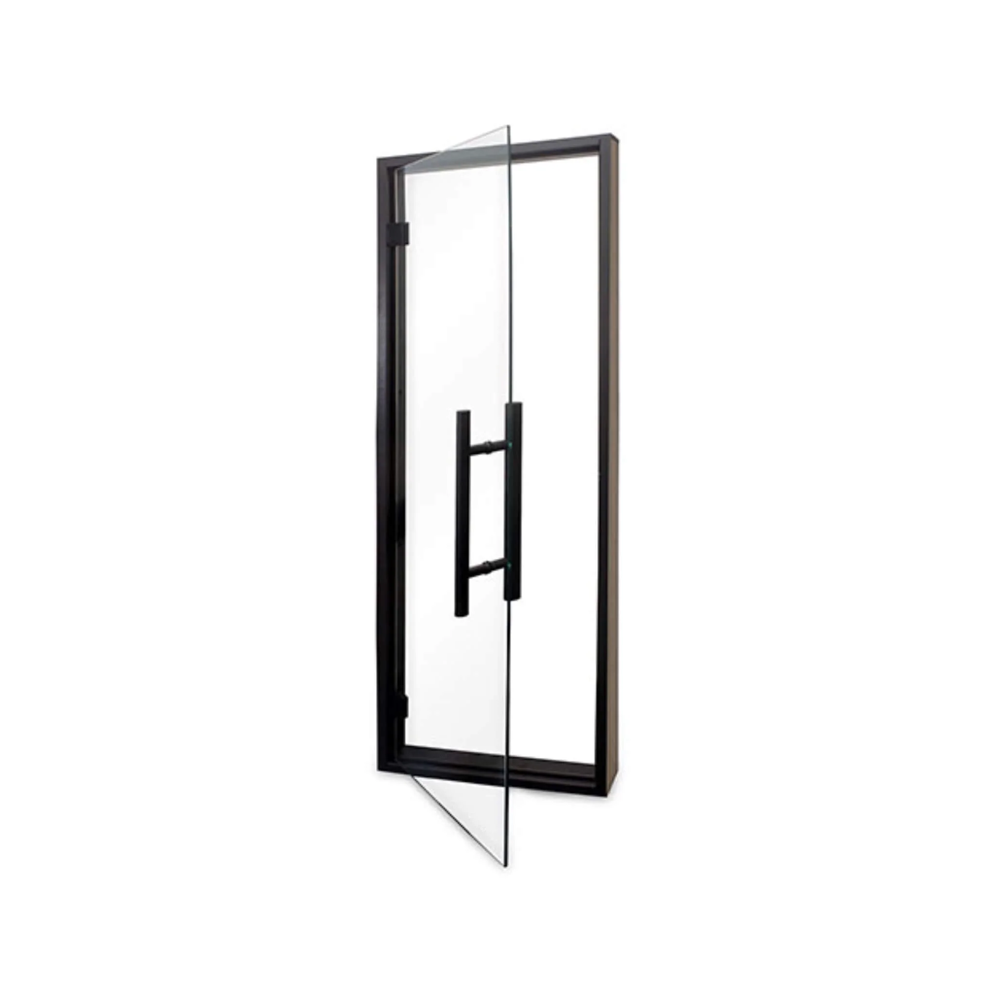 Prosaunas 24X73 Black Alder Prehung Clear Glass Sauna Door (SAK67491) - Image 7