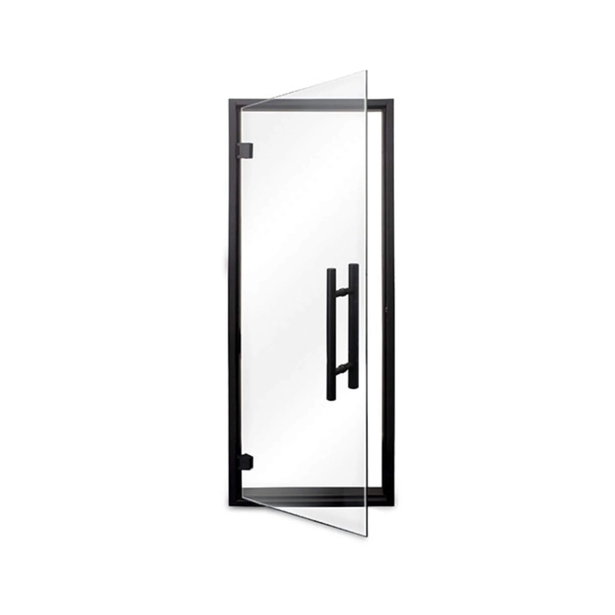 Prosaunas 24X73 Black Alder Prehung Clear Glass Sauna Door (SAK67491) - Image 8