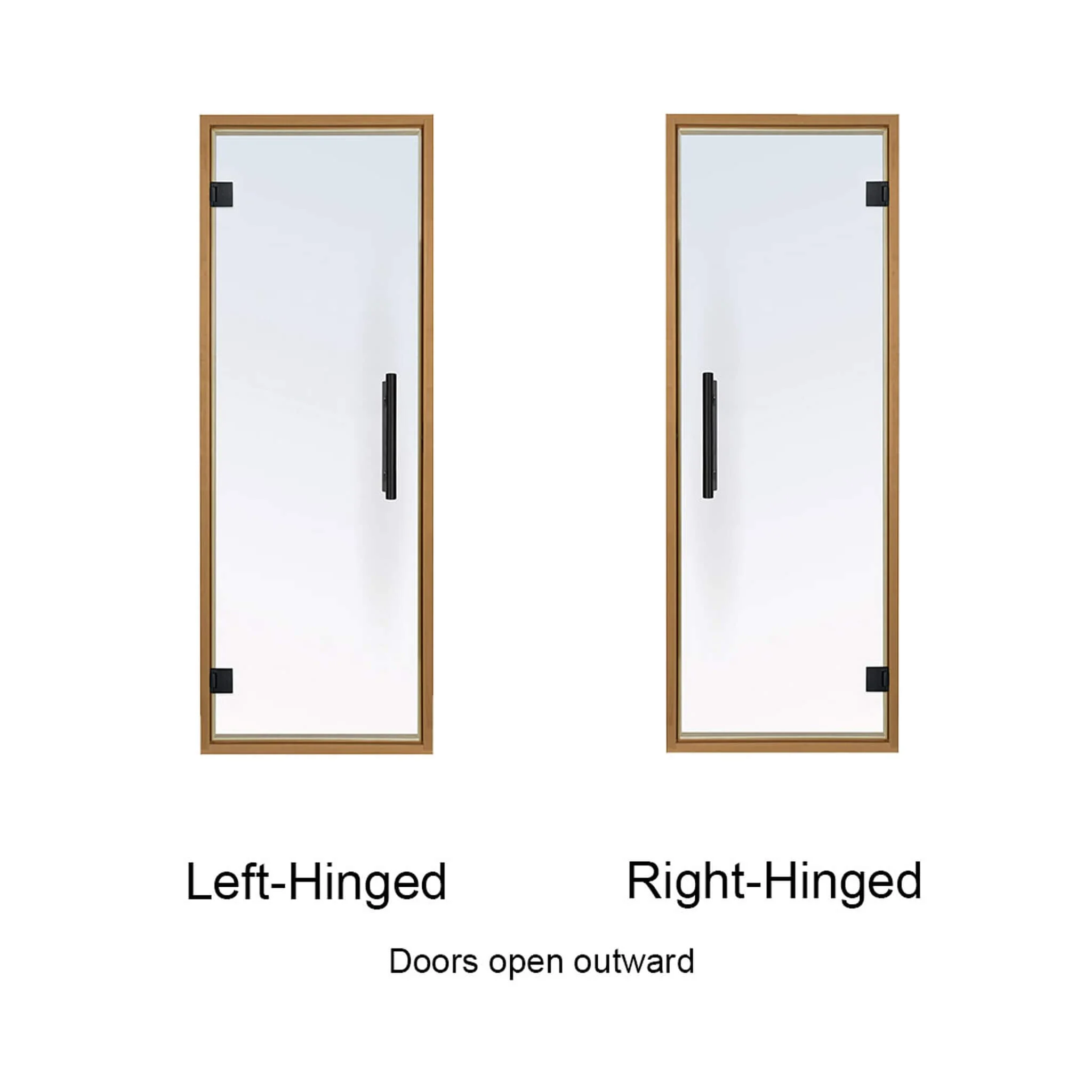 Prosaunas 24X73 Thermo-Aspen Prehung Clear Glass Sauna Door (SAK17254) - Image 5