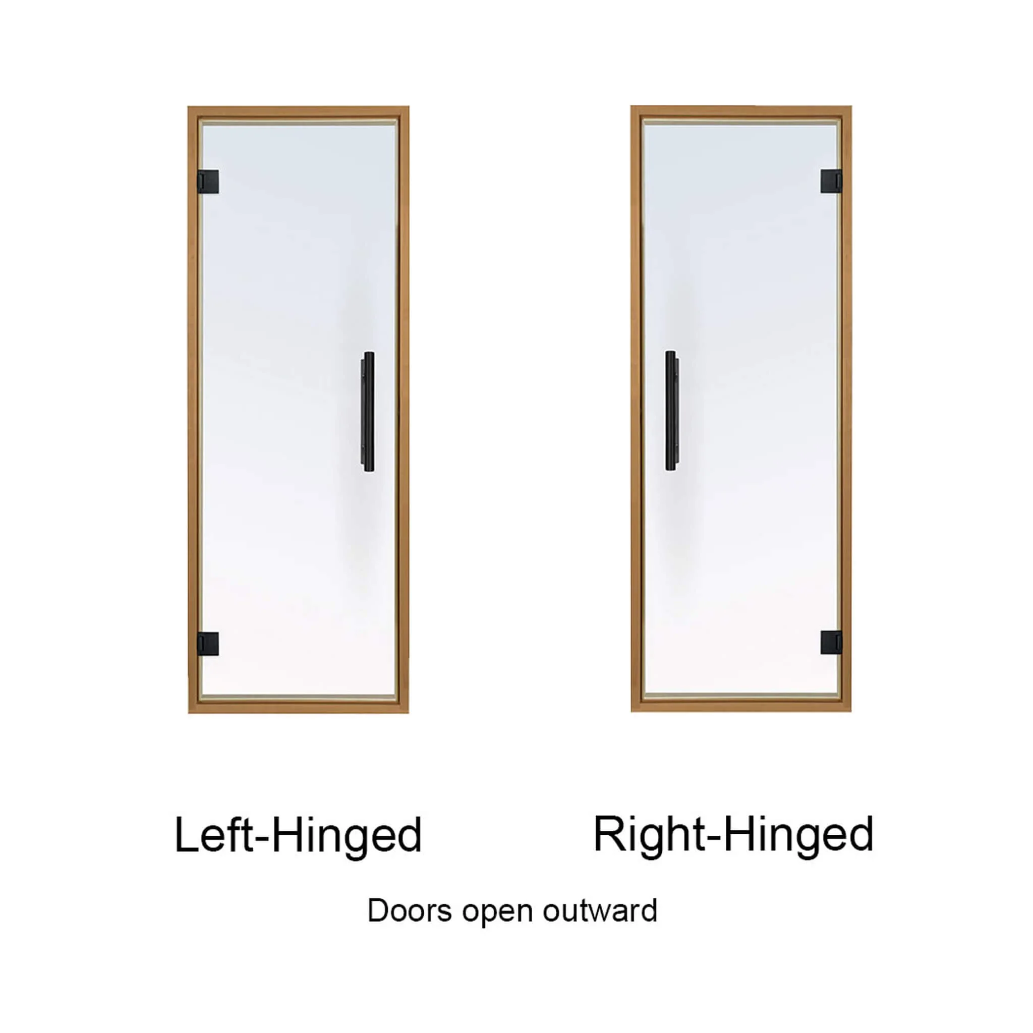 Prosaunas 24X73 Thermo-Aspen Prehung Tinted Glass Sauna Door (SAK69152) - Image 5