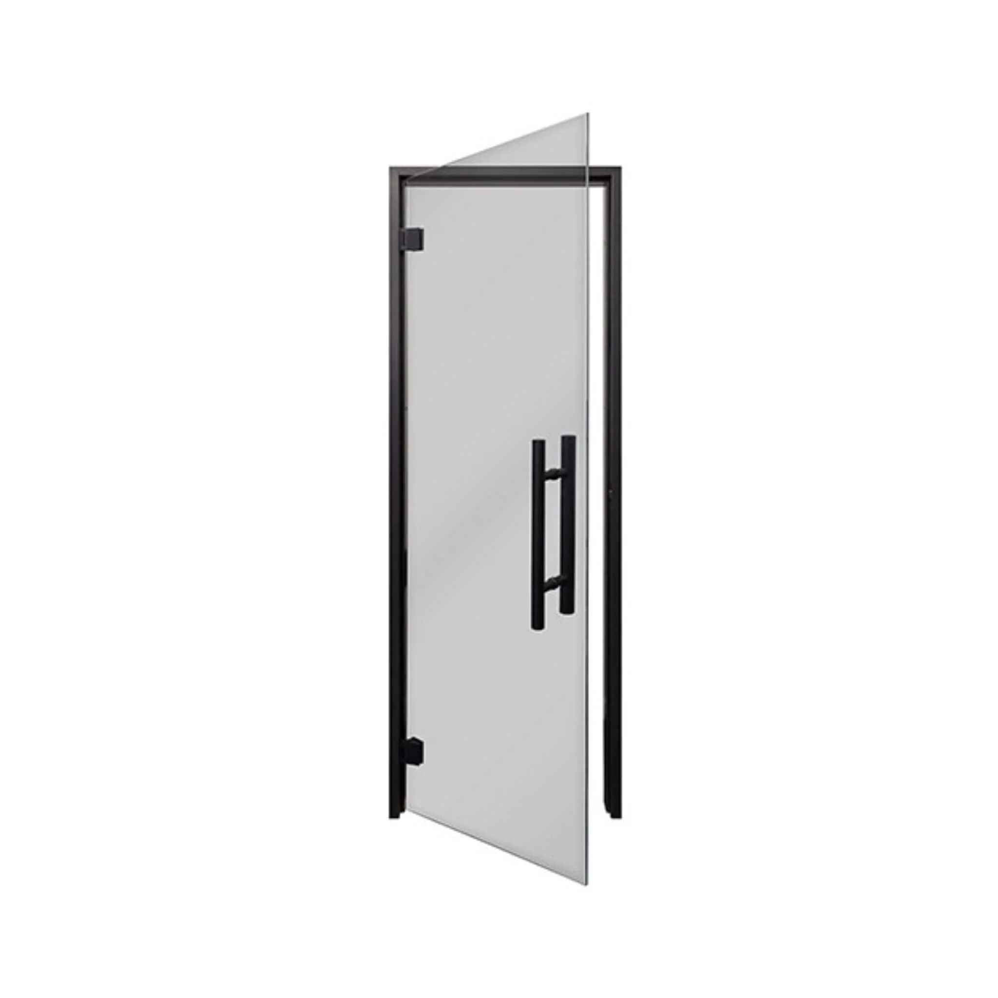 Prosaunas 24X81 Black Alder Tinted Glass Sauna Door (SAK36827) - Image 4