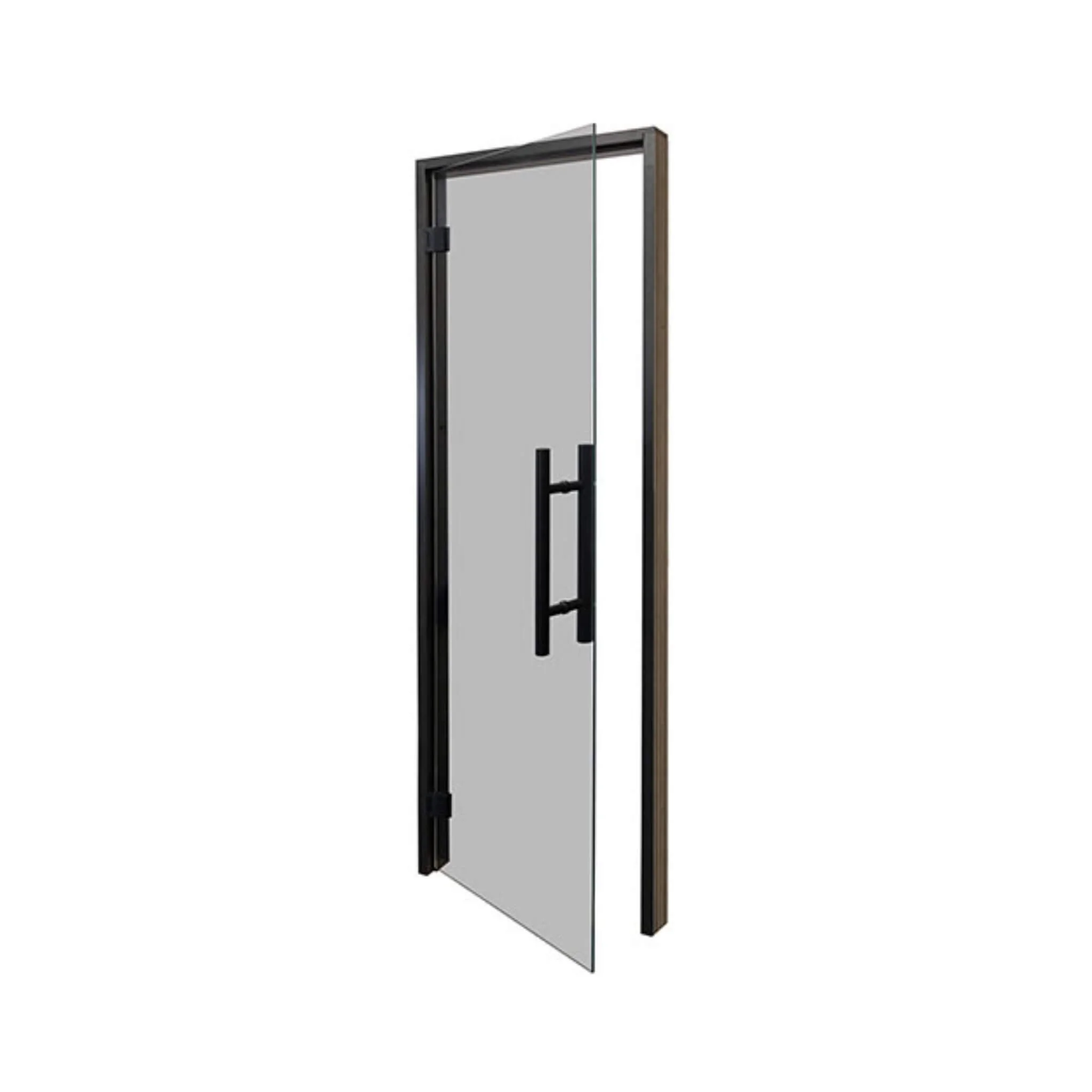 Prosaunas 24X81 Black Alder Tinted Glass Sauna Door (SAK36827) - Image 5