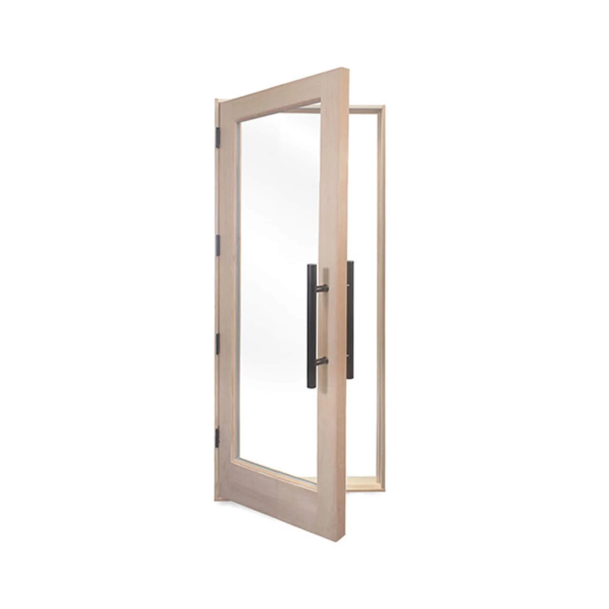 Prosaunas 31.5X81.5 Prehung Solid Wood Sauna Door With Insulated Glass (SAK37912) - Image 5
