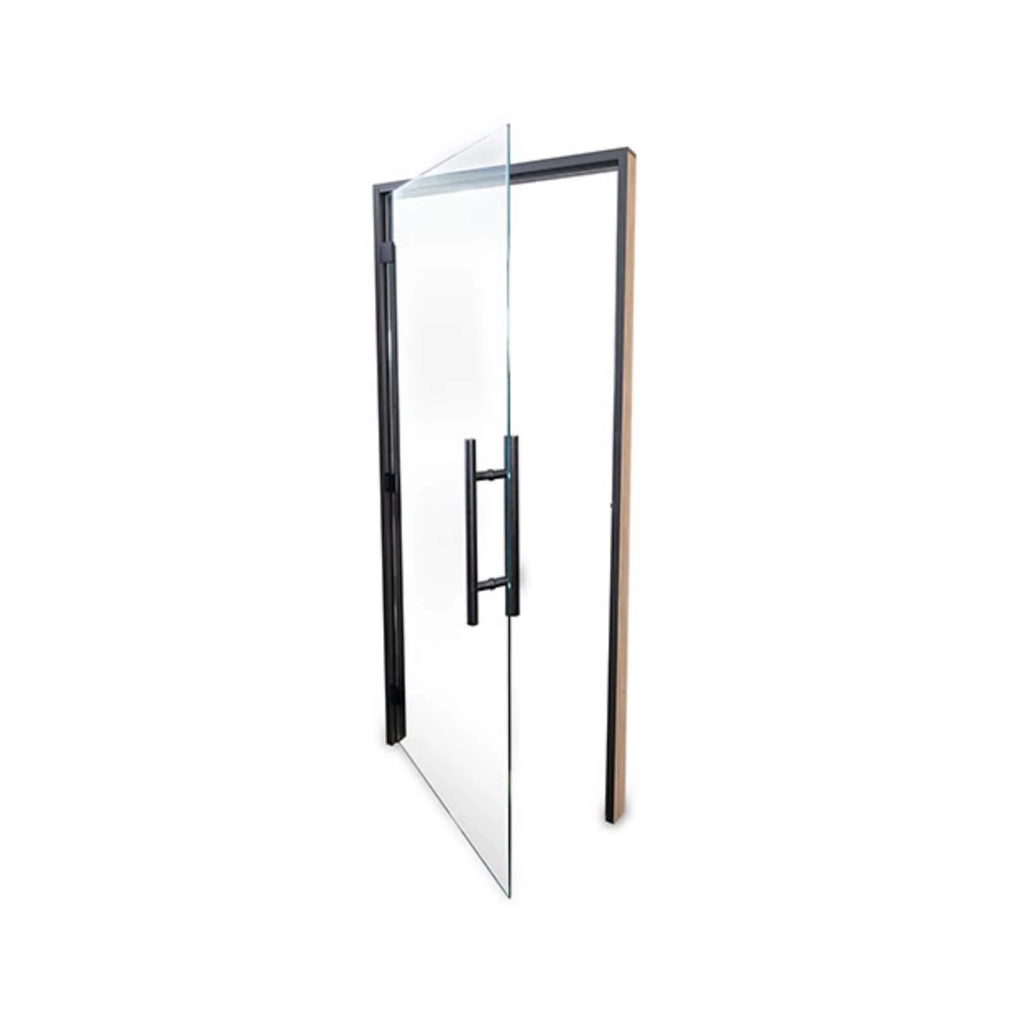 Prosaunas 36X81 Black Alder Clear Prehung ADA Glass Sauna Door (SAK15497) - Image 7