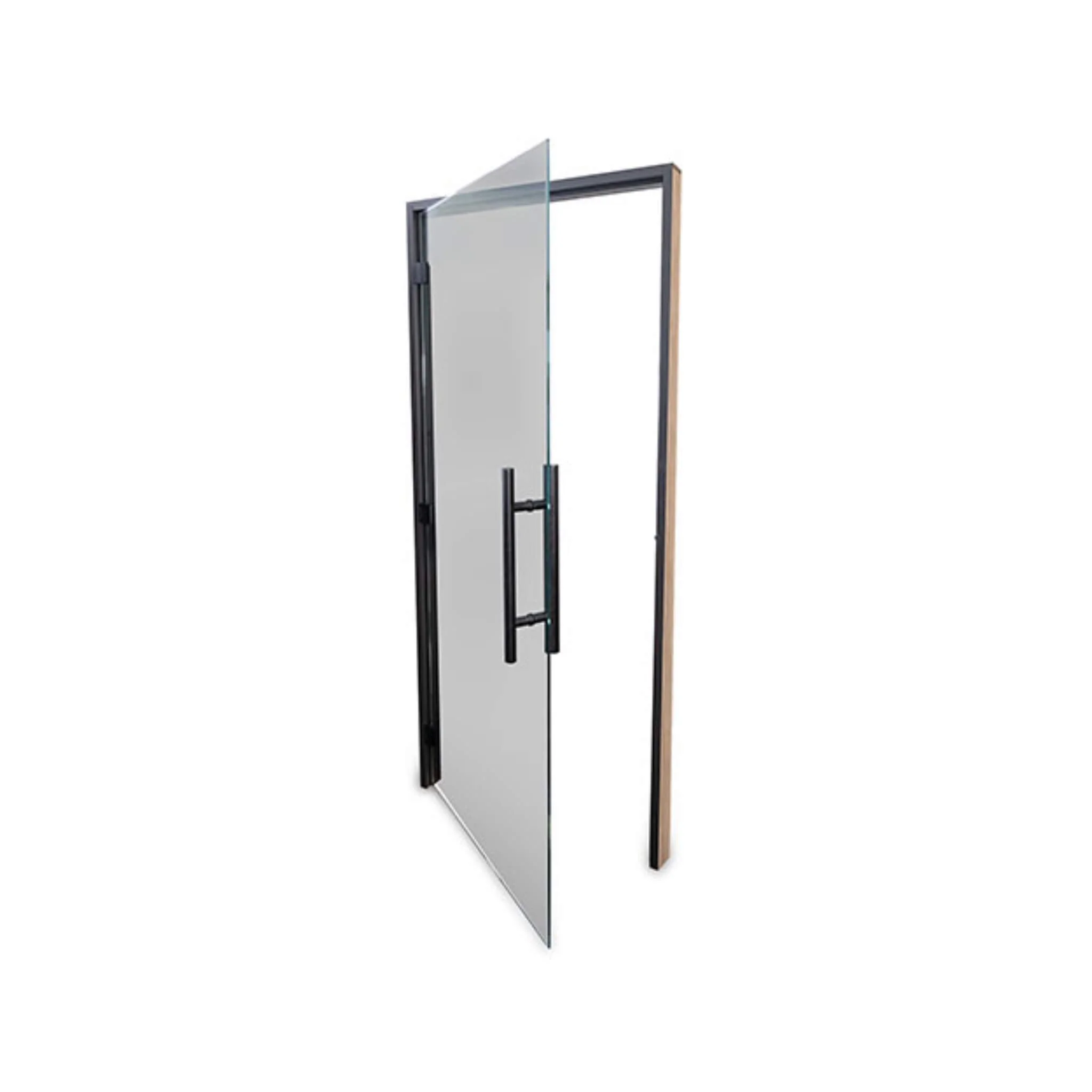 Prosaunas 36X81 Black Alder Prehung ADA Tinted Glass Sauna Door (SAK19732) - Image 8